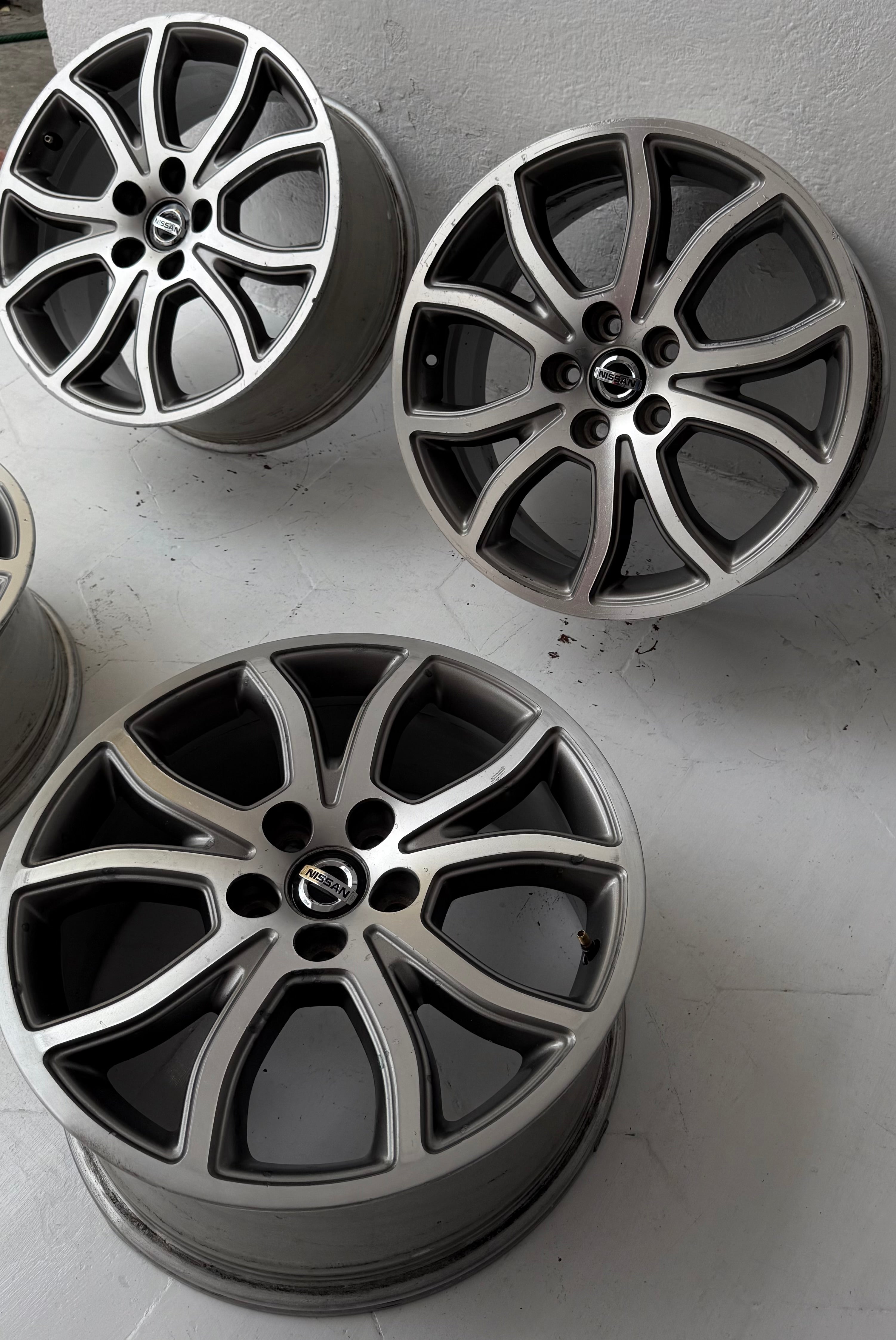 4 Rines 18” Nissan Sentra, X-Trail, Altima y Rogue – 5×114
