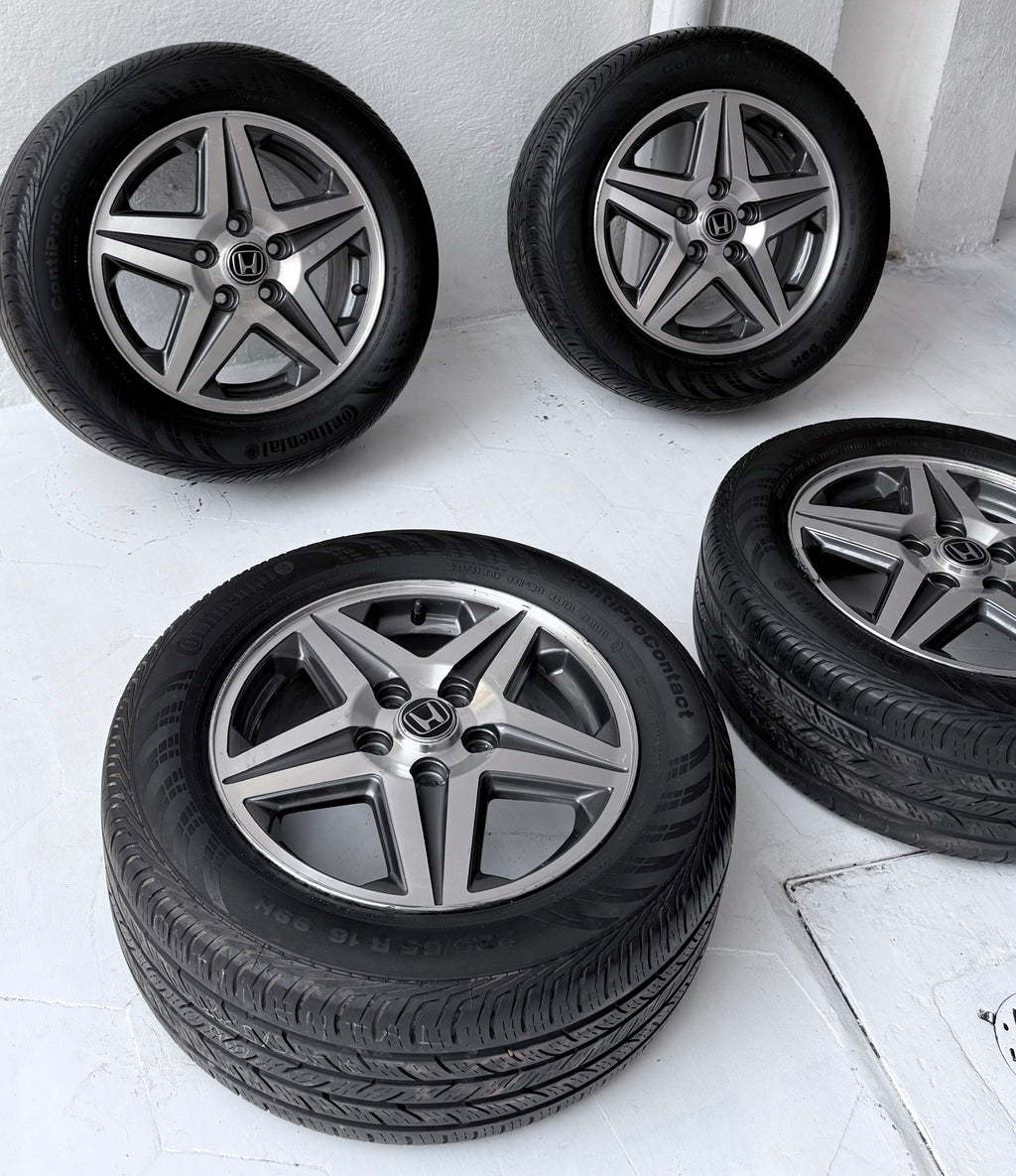 4 Rines con llantas 17” Honda Accord, Civic, CR-V, HR-V y Element – 5×114