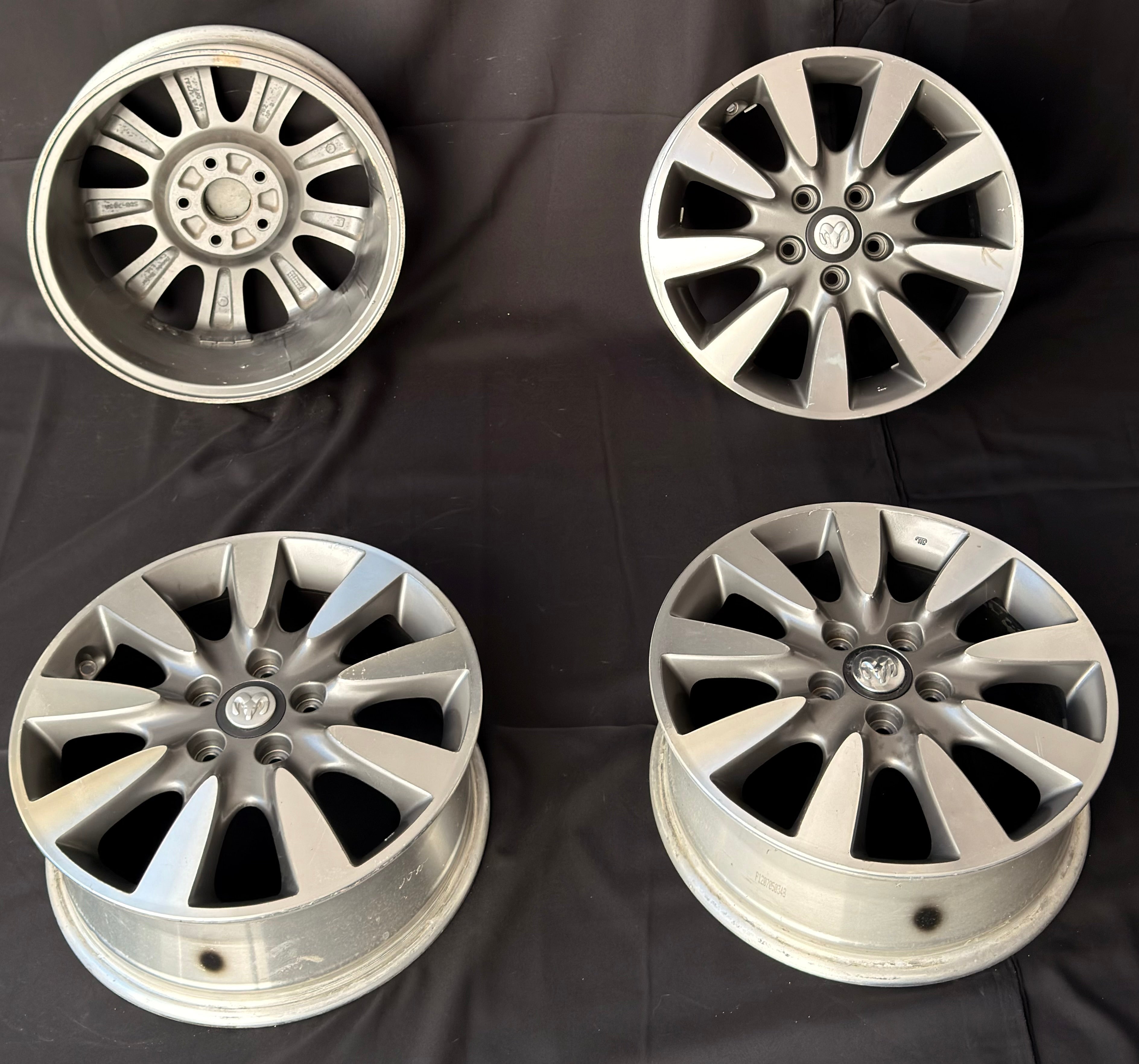 4 Rines 17” Jeep Liberty, Compass, Patriot, Nitro y Avenger – 5×114