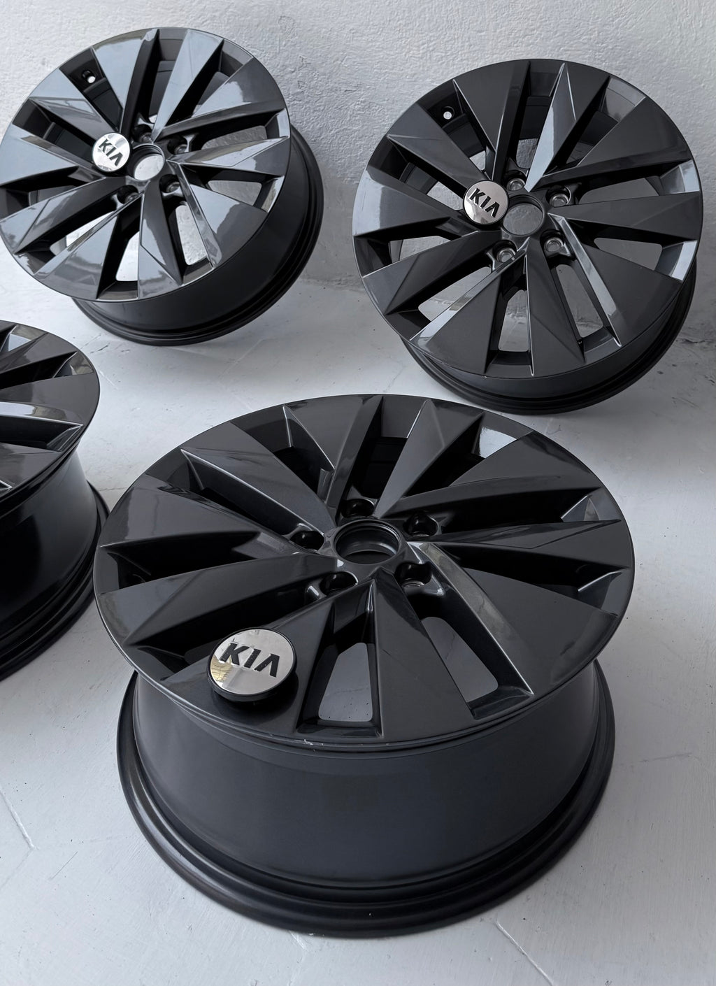 4 Rines 17” Kia Forte, Optima, Sportage y Hyundai Tucson, Creta, Elantra y Solesta – 5×114