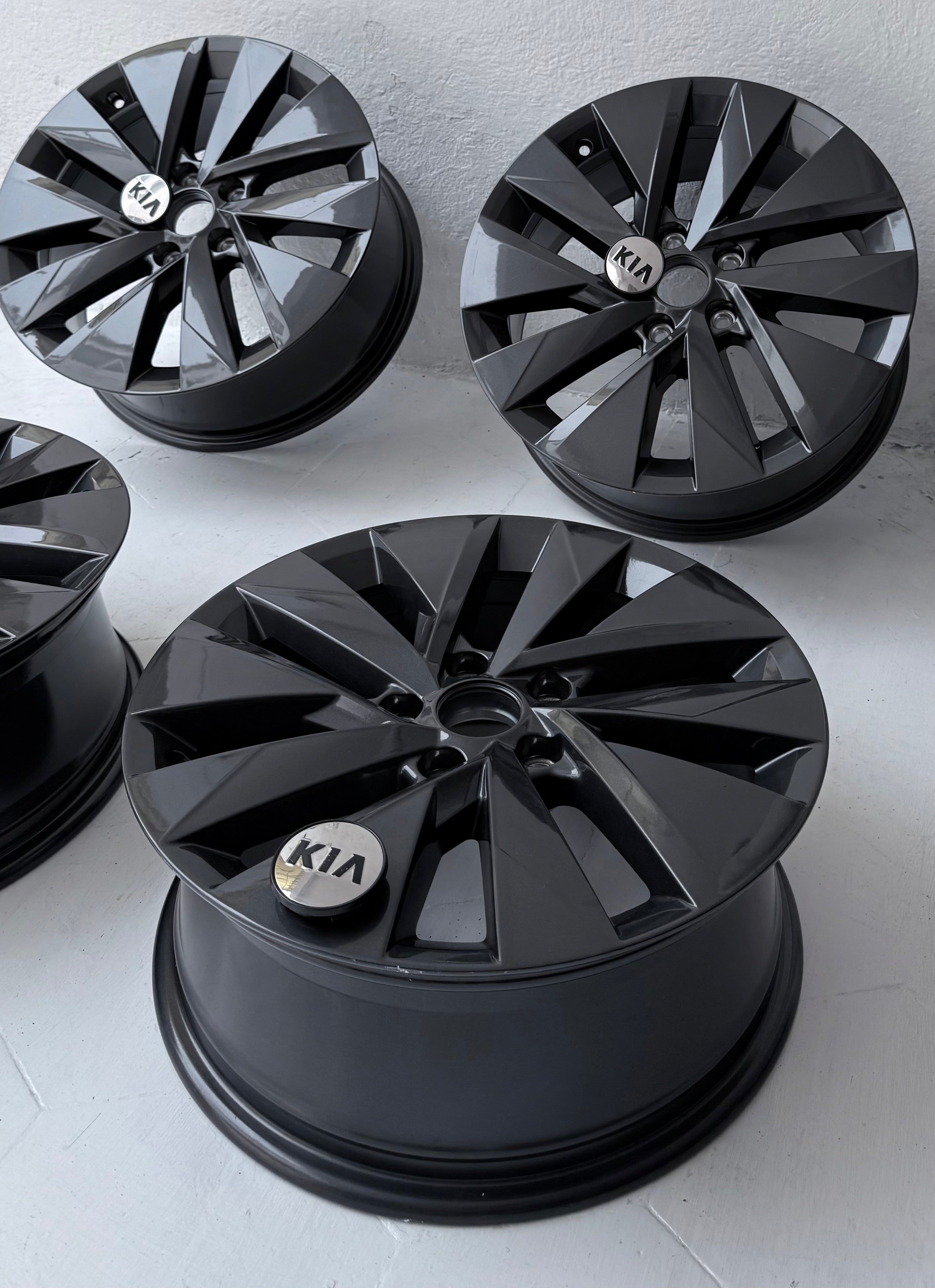4 Rines 17” Kia Forte, Optima, Sportage y Hyundai Tucson, Creta, Elantra y Solesta – 5×114