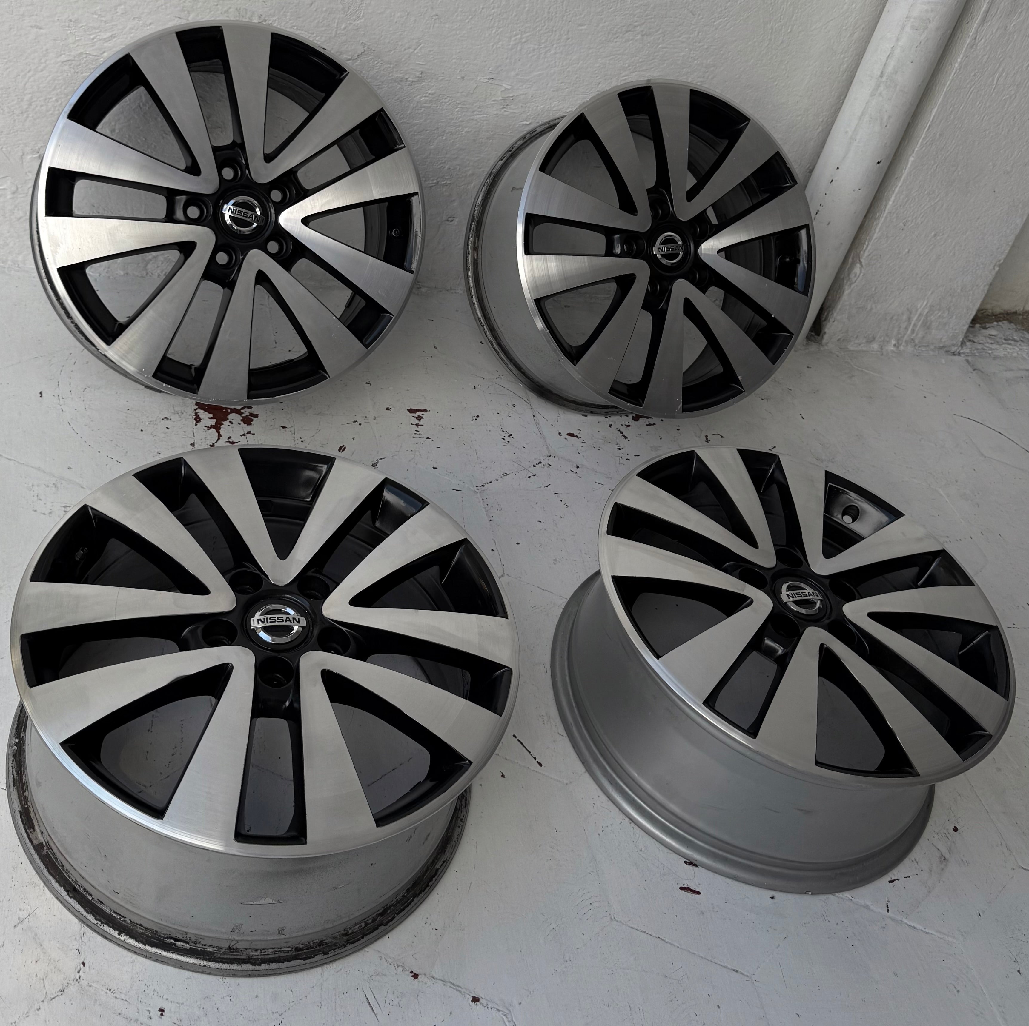 4 Rines 17” Nissan – 5×114