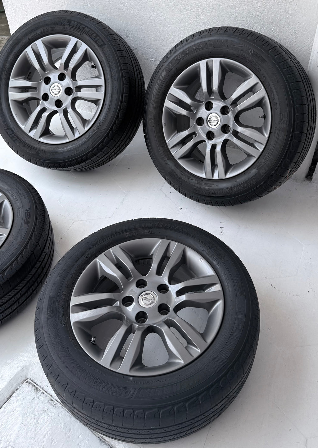 4 Rines con llantas 16” Nissan Altima, X-Trail y Sentra – 5×114