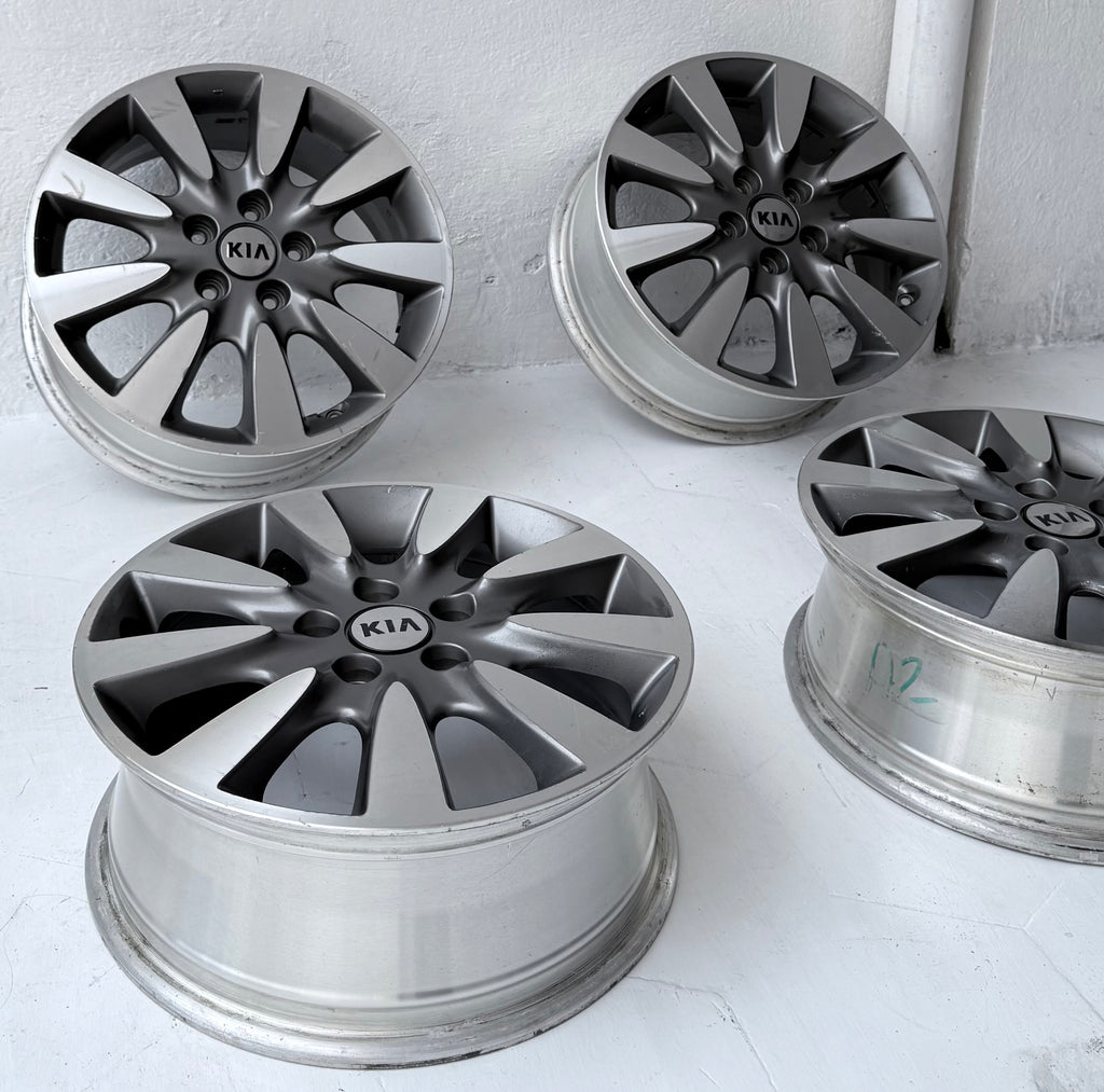 4 Rines 17” Kia Forte, Optima, Sportage y Hyundai Tucson, Creta, Elantra, Solesta – 5×114
