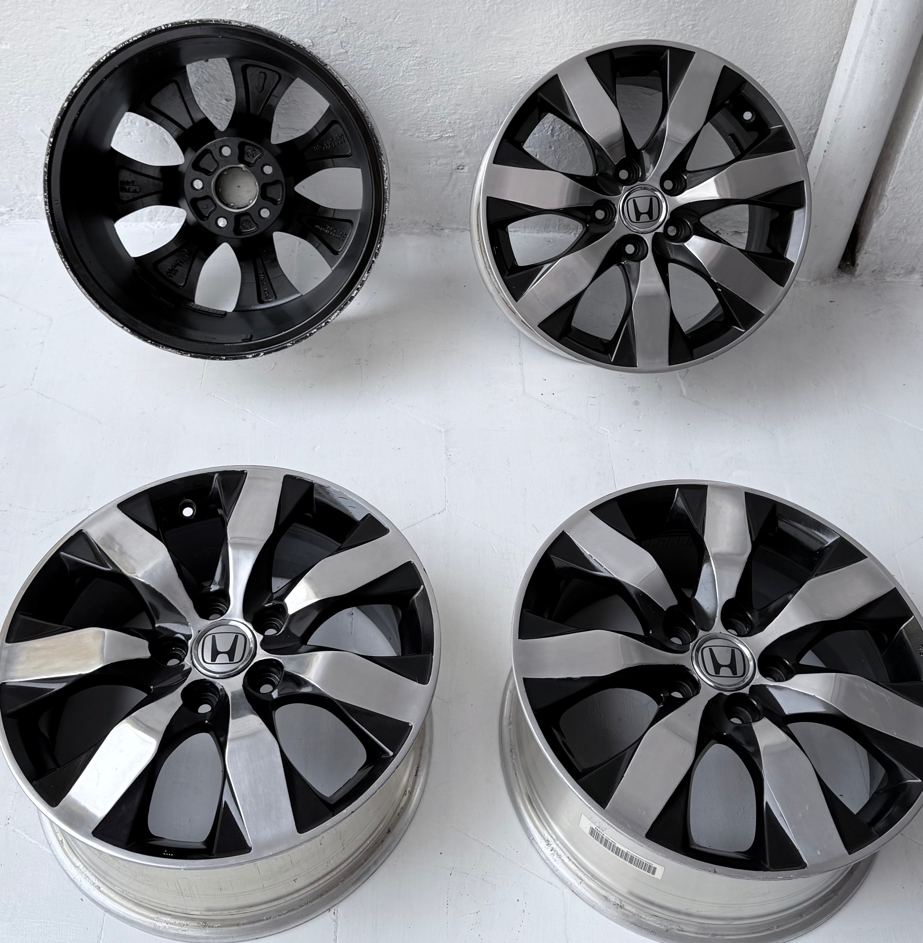4 Rines 17” Honda CR-V, HR-V, Civic y Accord – 5×114