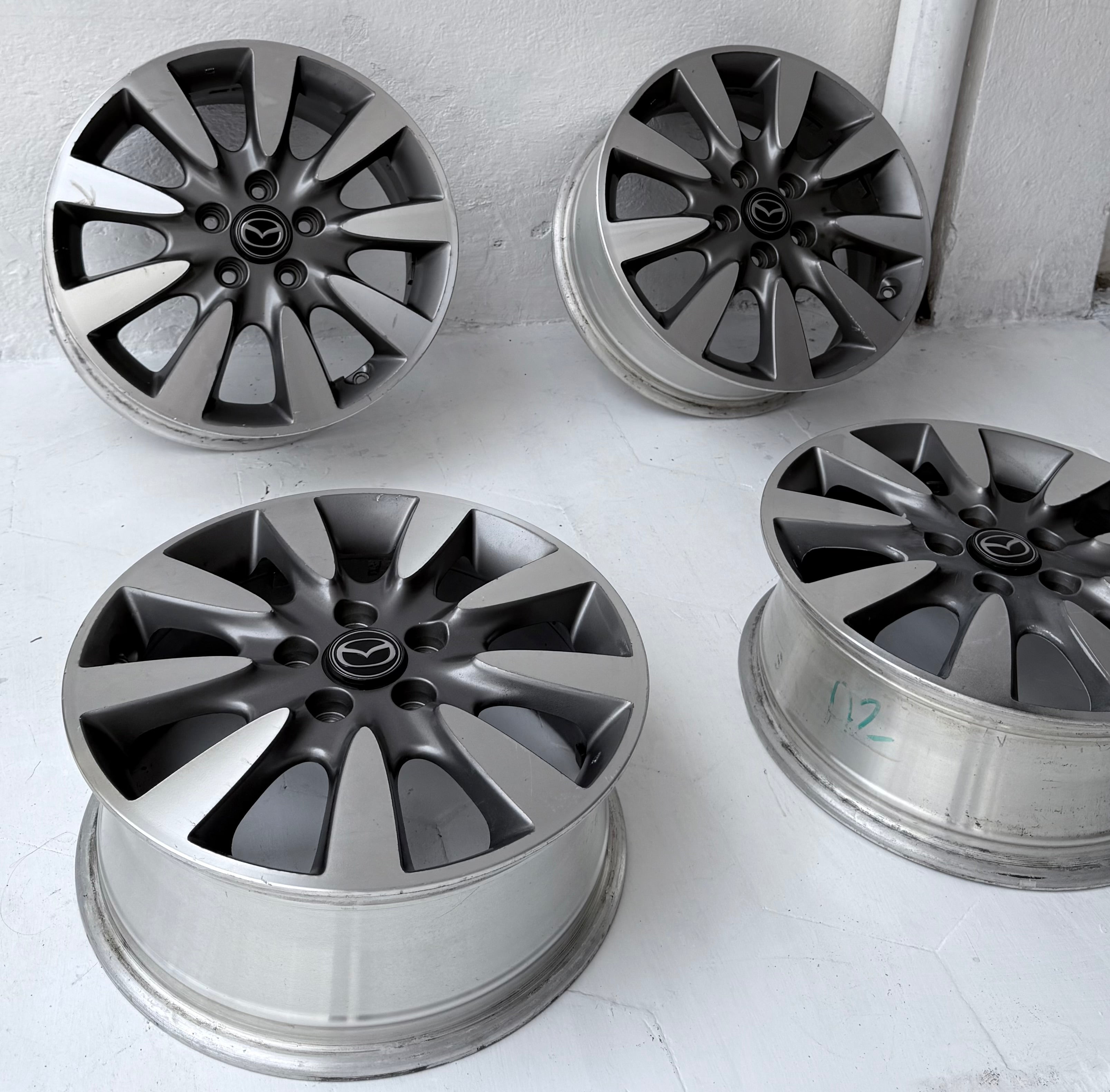4 Rines 17” Mazda 3, Mazda 6, CX-3, CX-5 y CX-7 – 5×114