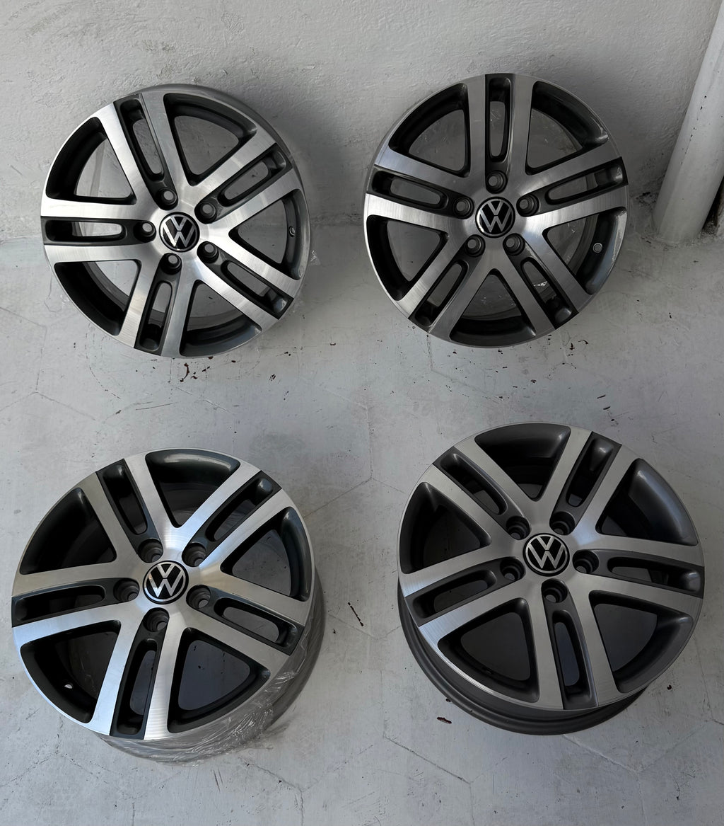 4 Rines 16” Volkswagen Golf y Jetta MK6, MK7 – 5×112