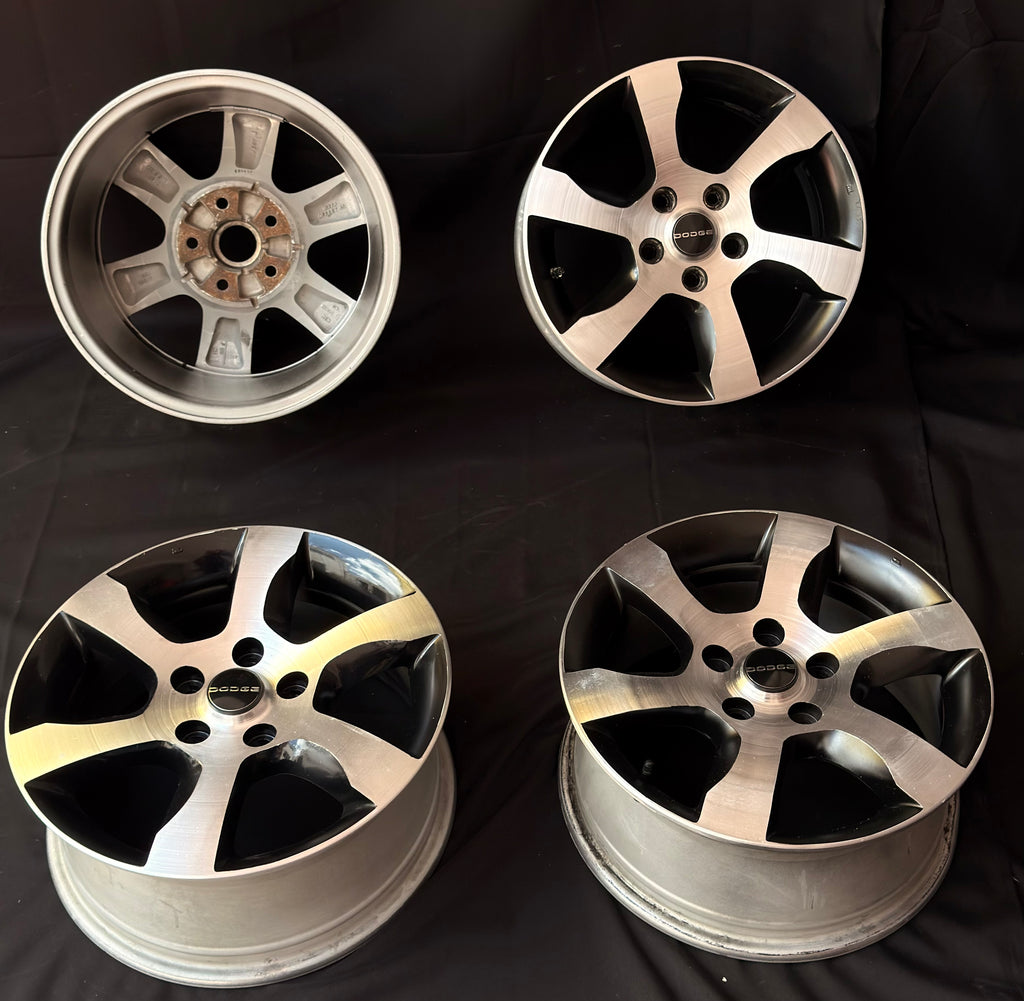 4 Rines 16” Jeep Liberty, Compass, Patriot y Nitro – 5×114