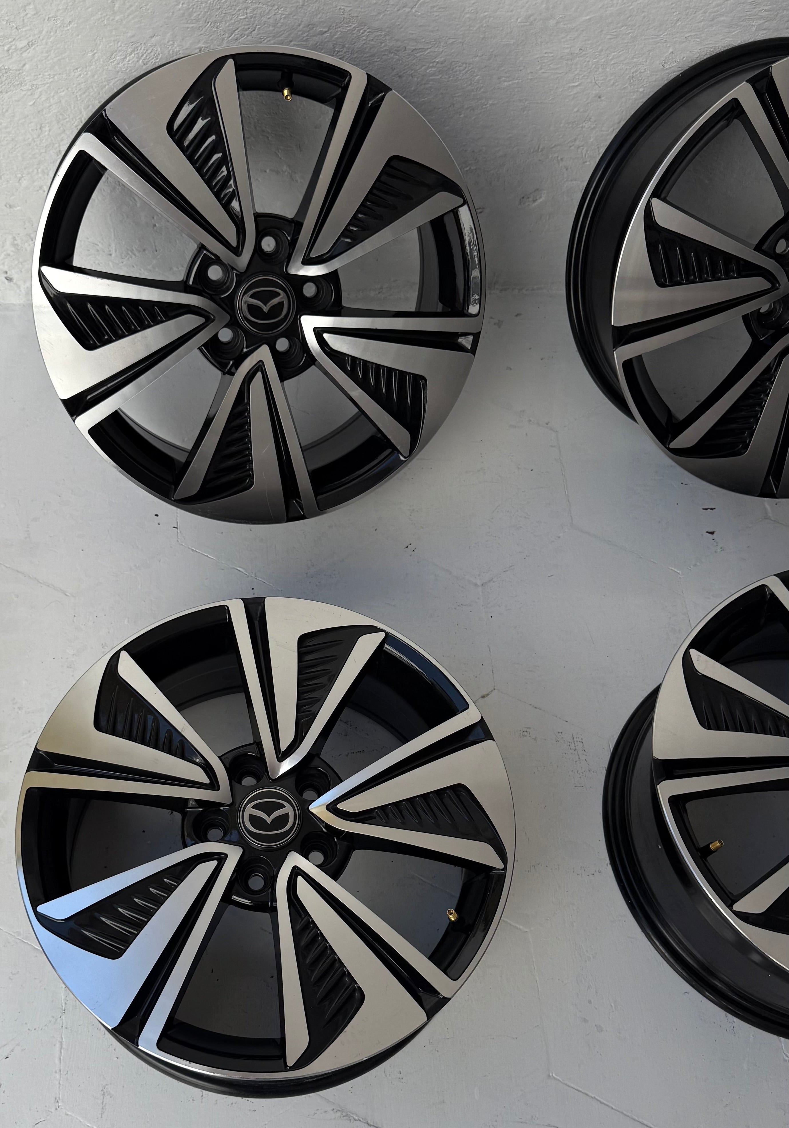4 Rines 17” Mazda 3, Mazda 6, CX-3, CX-5 y CX-7 Nuevos y Originales 5x114