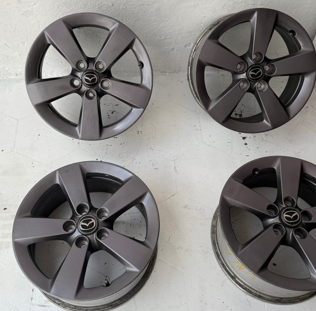 4 Rines 16” Mazda 3, Mazda 6, CX-3 y CX-5 – 5×114.3