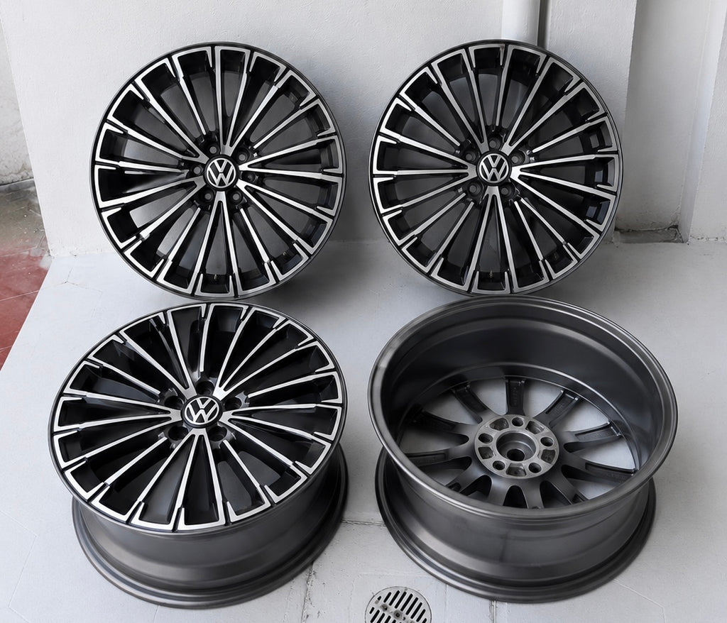 4 Rines 18” Volkswagen Tiguan y Taos – 5×112