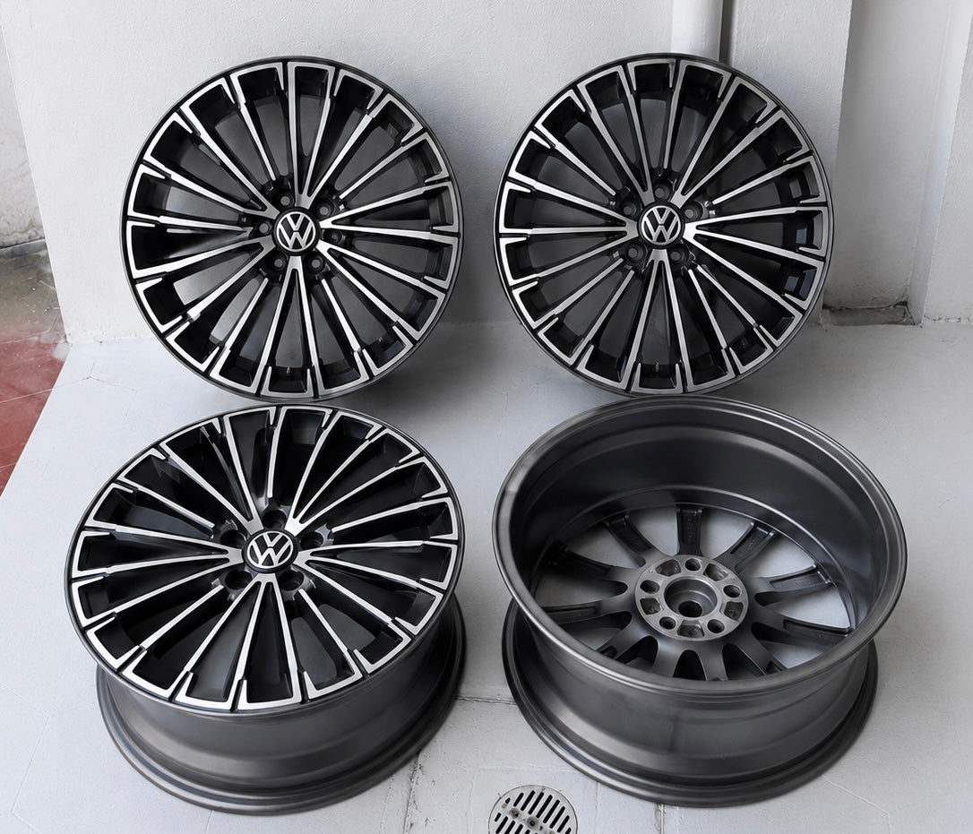 4 Rines 18” Volkswagen Tiguan y Taos – 5×112