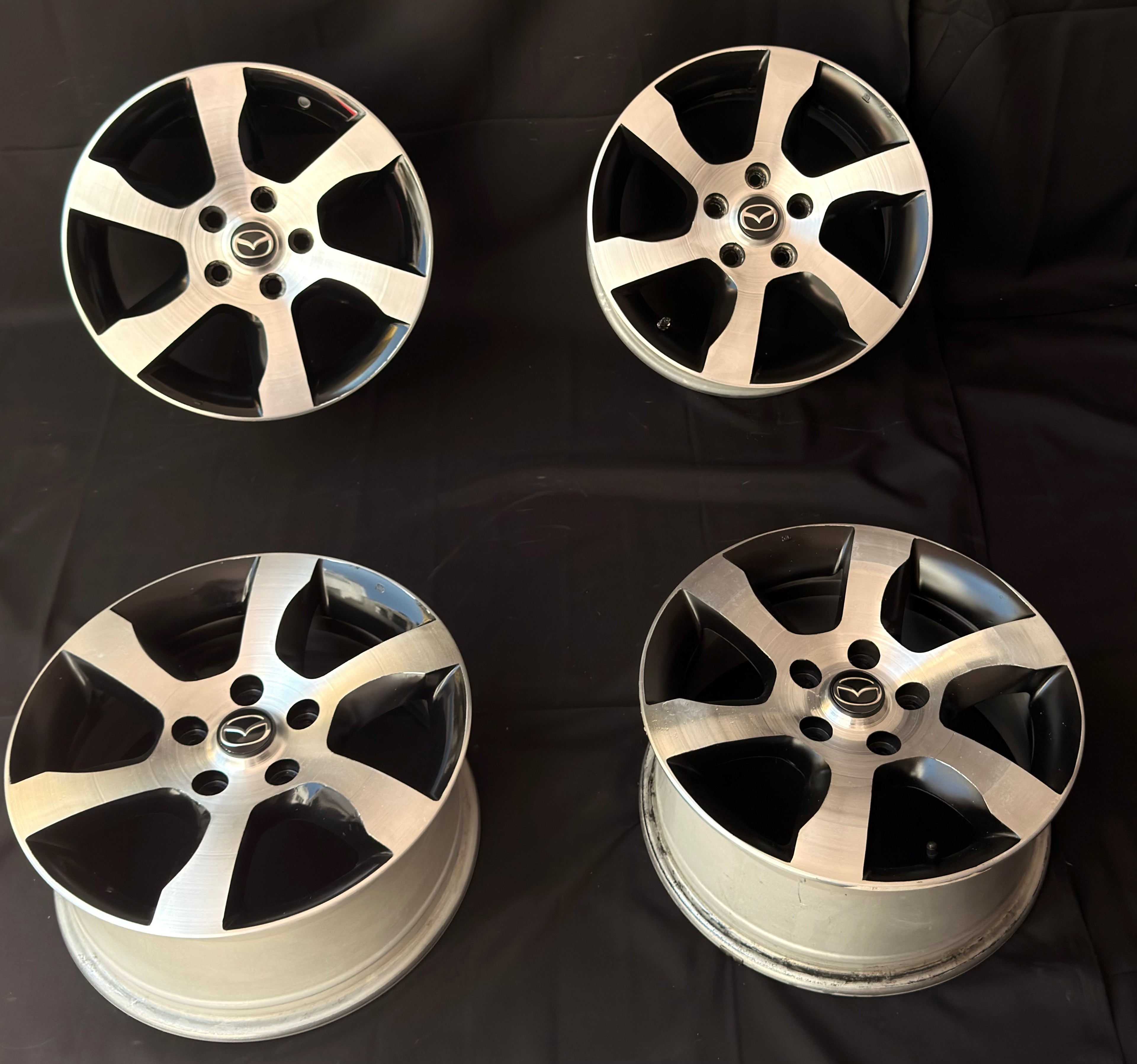 4 Rines 16” Mazda 3, Mazda 6, CX-3 y CX-5 – 5×114