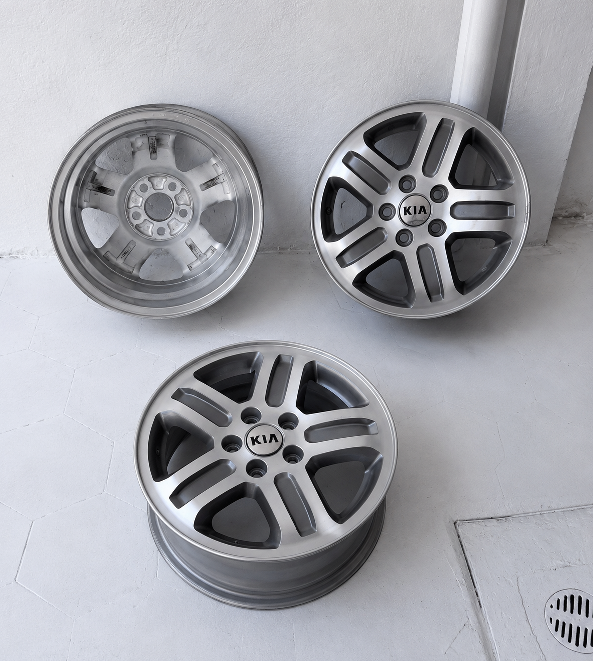 4 Rines 16” Kia Seltos, Sportage y Sorento / Hyundai Tucson, Creta, Santa Fe y Palisade – 5×114