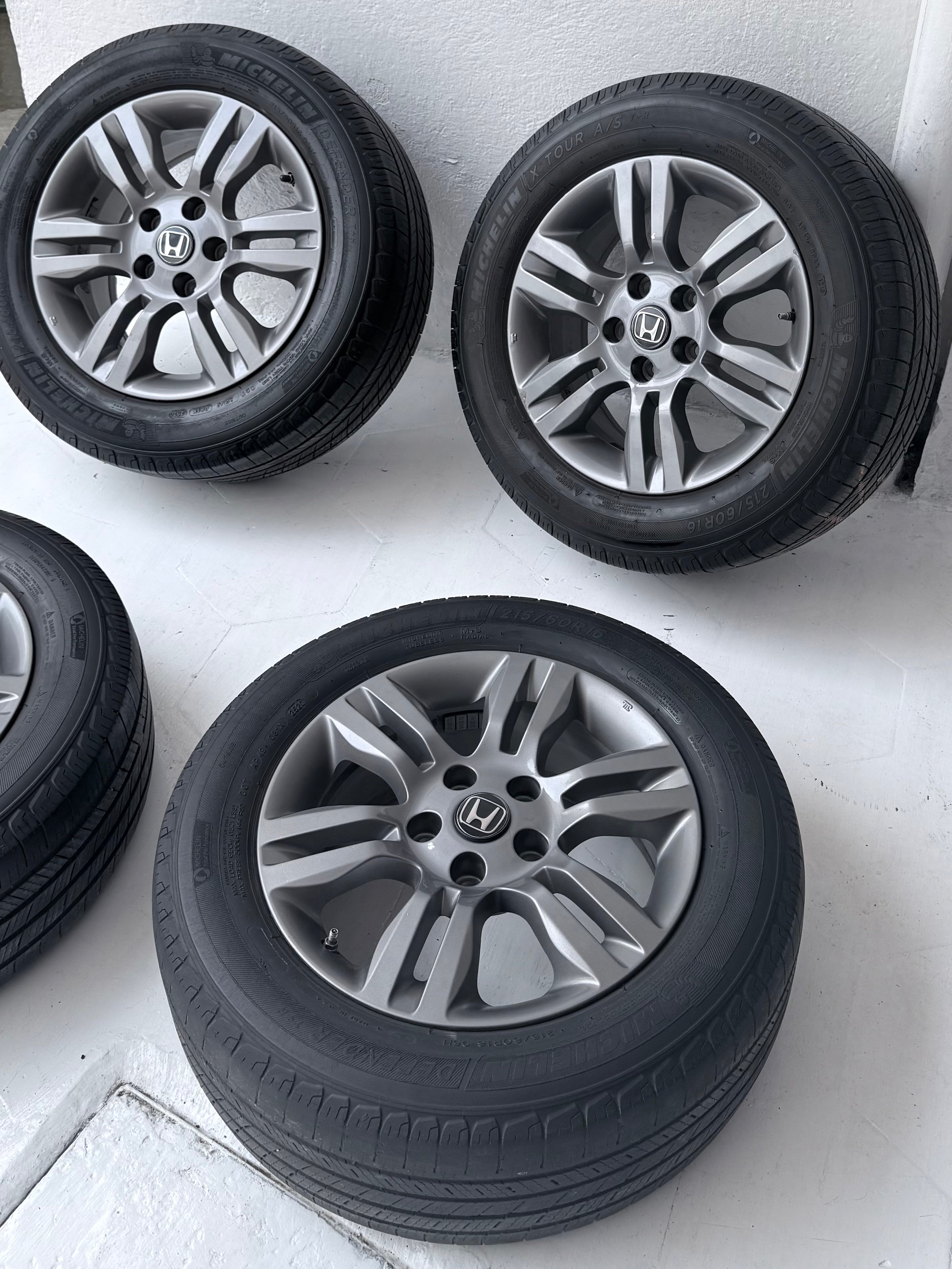 4 Rines con llantas 16” Honda CR-V, HR-V, Civic y Accord – 5×114