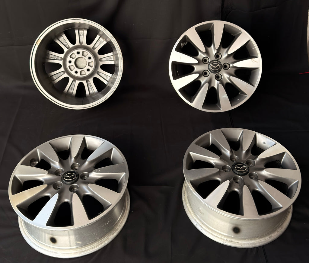 4 Rines 17” Mazda 3, Mazda 6, CX-3, CX-5 y CX-7 – 5×114