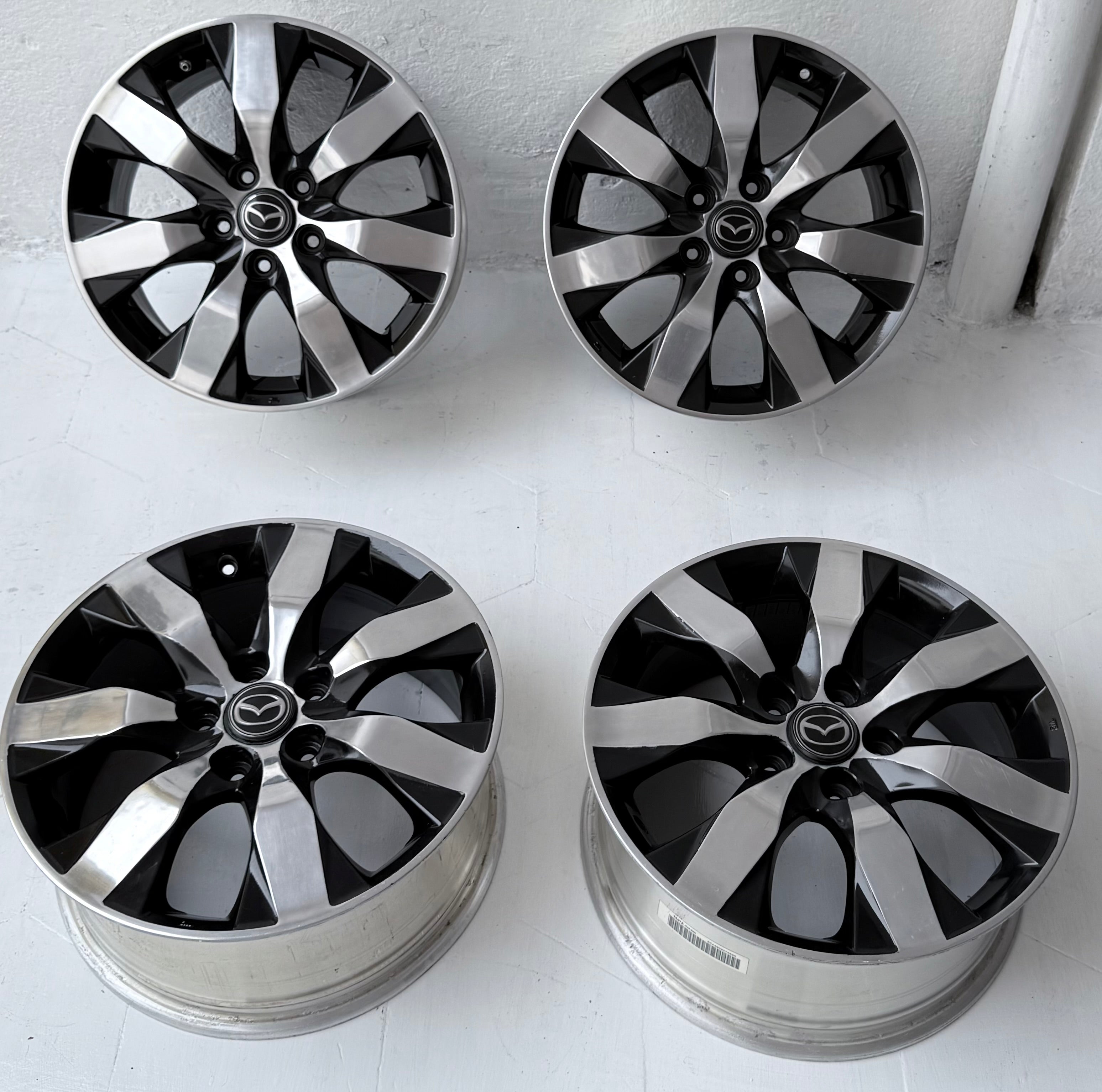 4 Rines 17” Mazda 3, Mazda 6, CX-3, CX-5 y CX-7 – 5×114