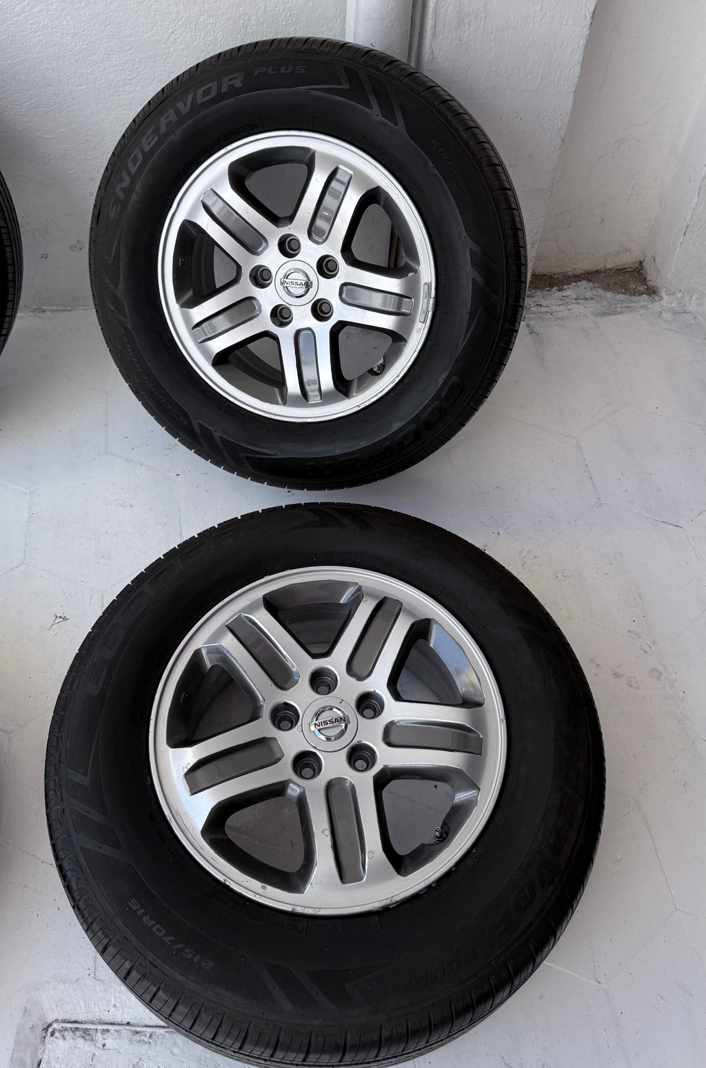 4 Rines con llantas 16” Nissan X-Trail, Rogue, Juke y Altima – 5×114