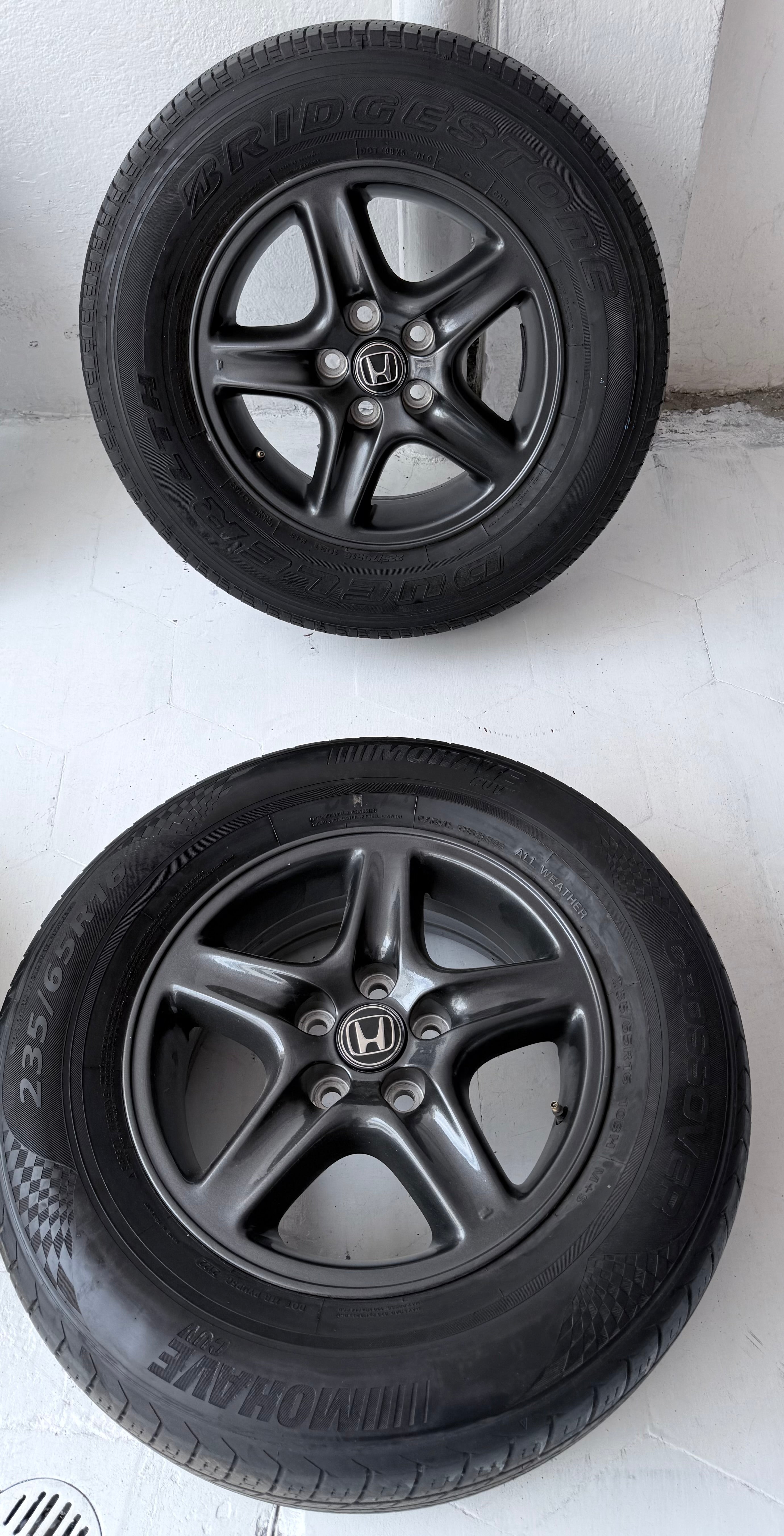 4 Rines con llantas 16” Honda CR-V, HR-V y Civic – 5×114