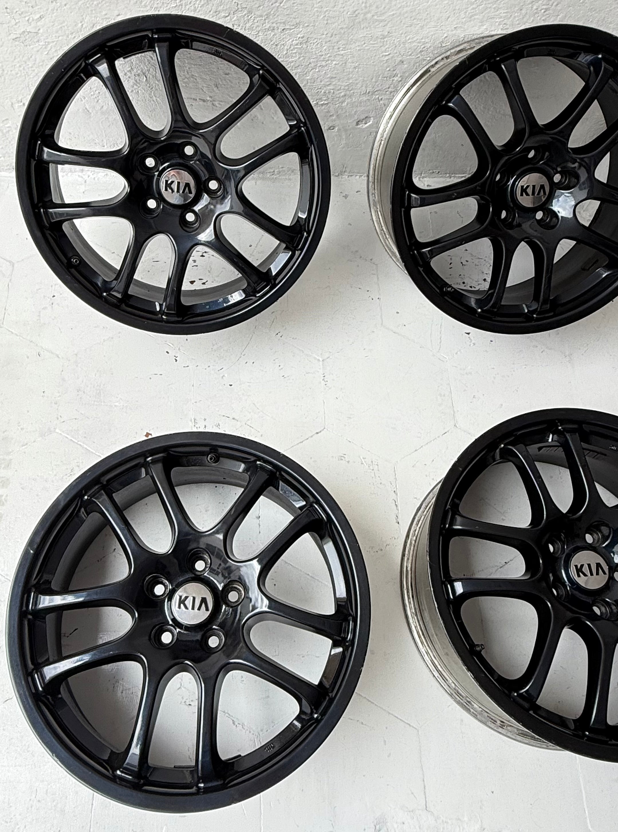 4 Rines 18” Kia Forte, Optima, K5, Sportage y Sorento – 5×114