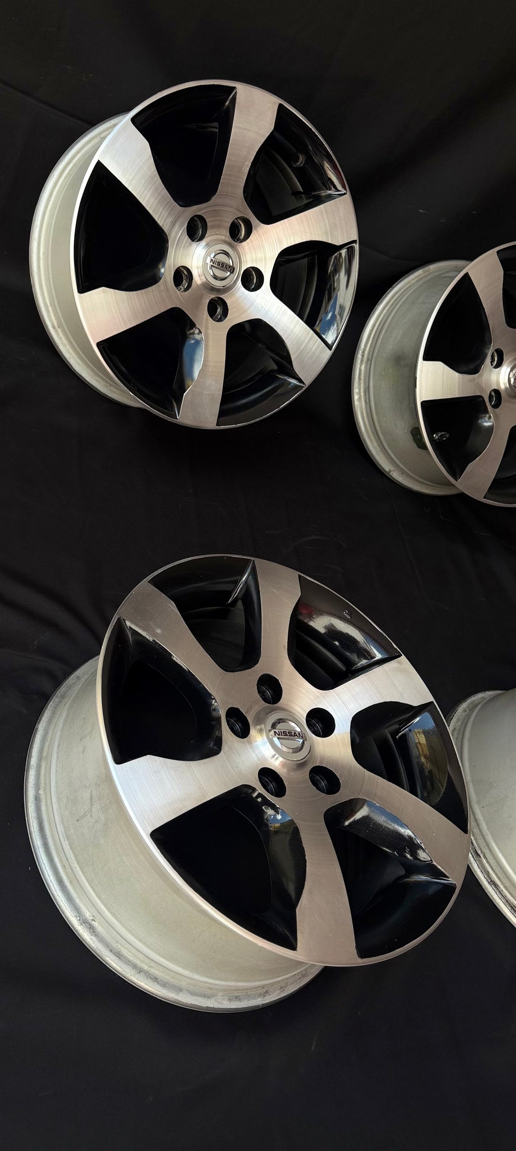 4 Rines 16” Nissan Sentra, Altima y X-Trail – 5×114