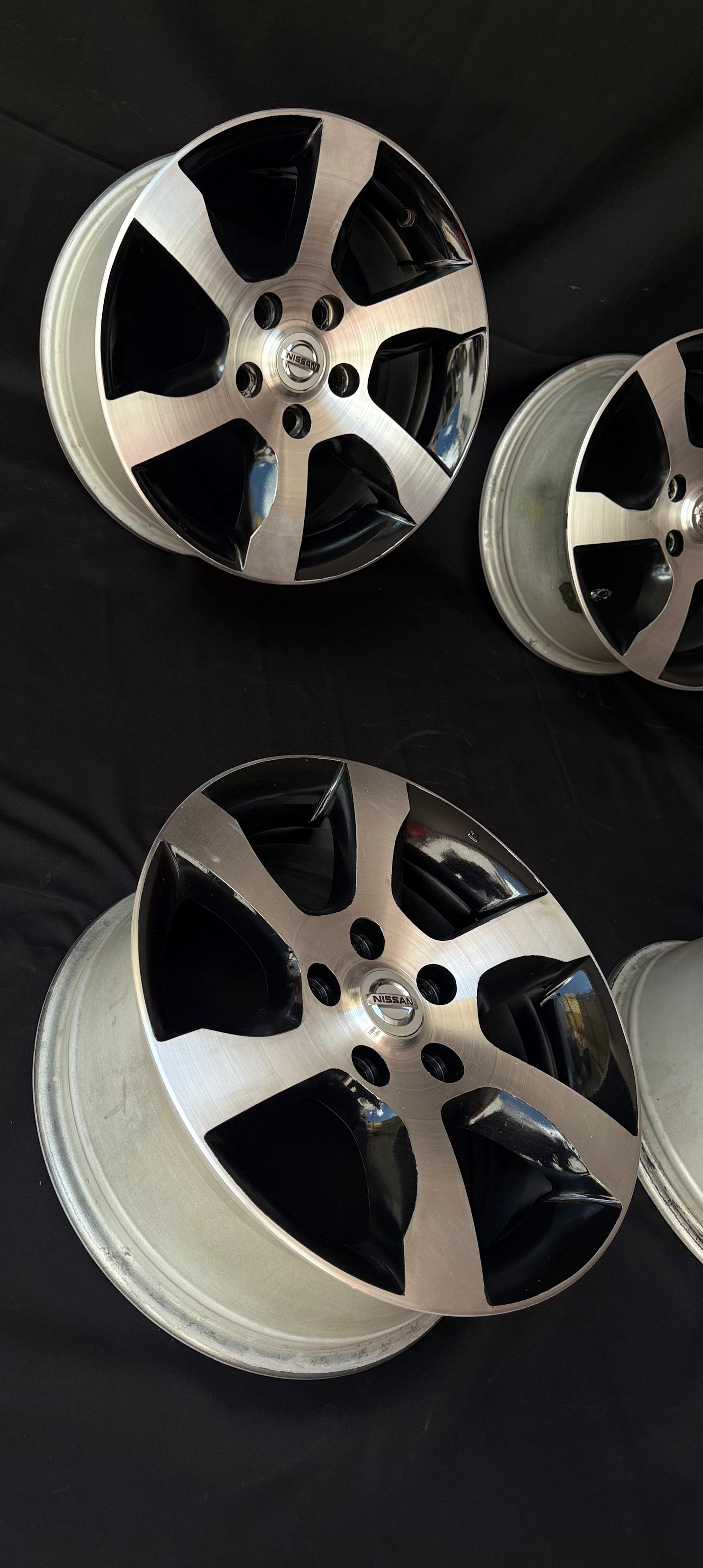 4 Rines 16” Nissan Sentra, Altima y X-Trail – 5×114