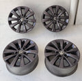 4 Rines 16” Volkswagen Tiguan Jetta Golf MK6 MK7 Bora Seminuevos Originales 5x112