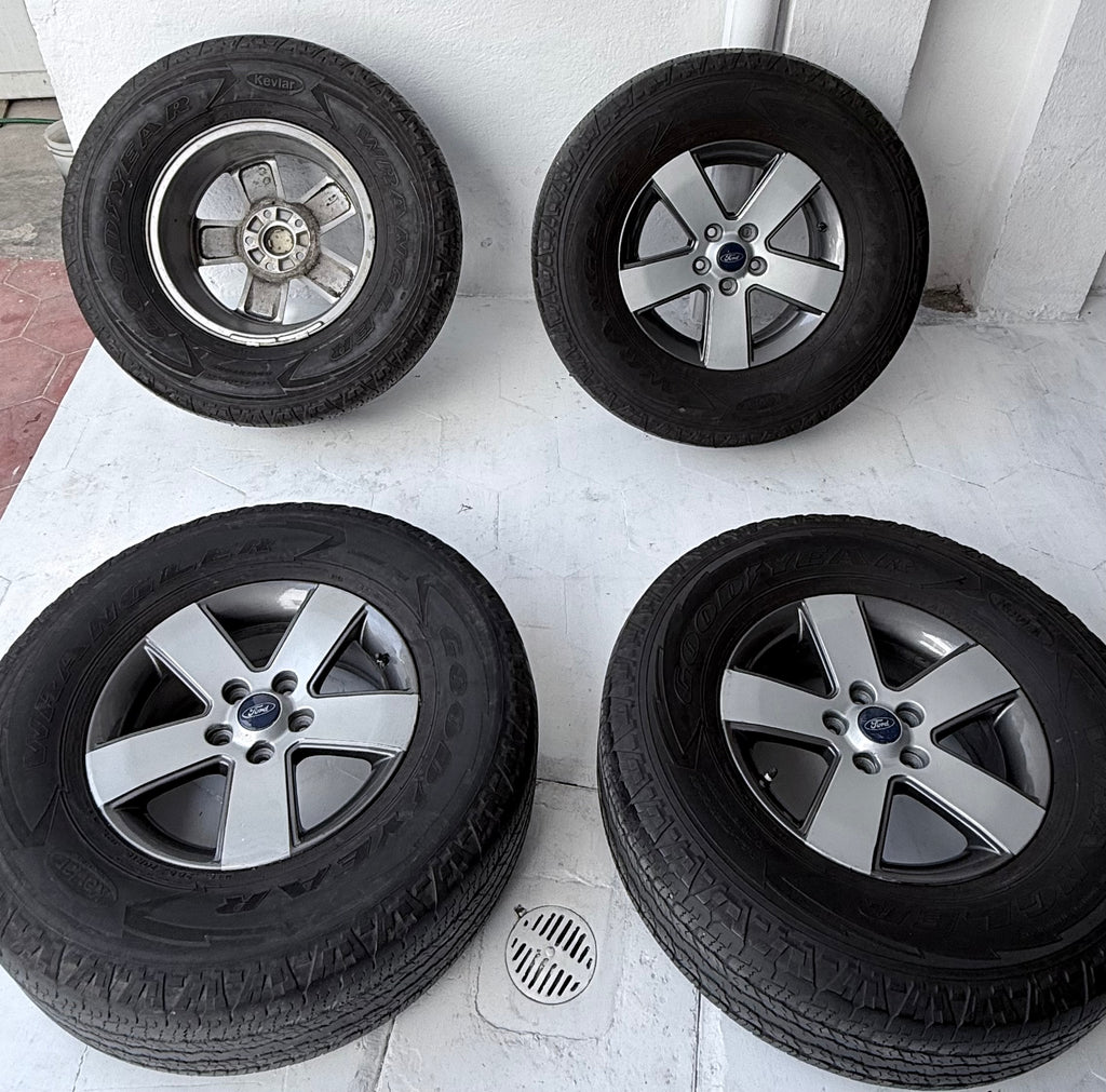 4 Rines con llantas 16” Ford Ranger y Explorer – 5×114