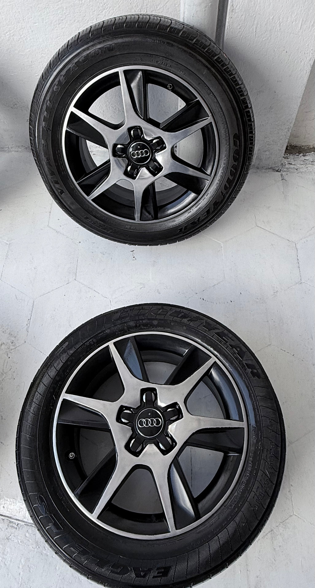 4 Rines con llantas 16” Audi A3 / Volkswagen Jetta MK7 y Bora – 5×112