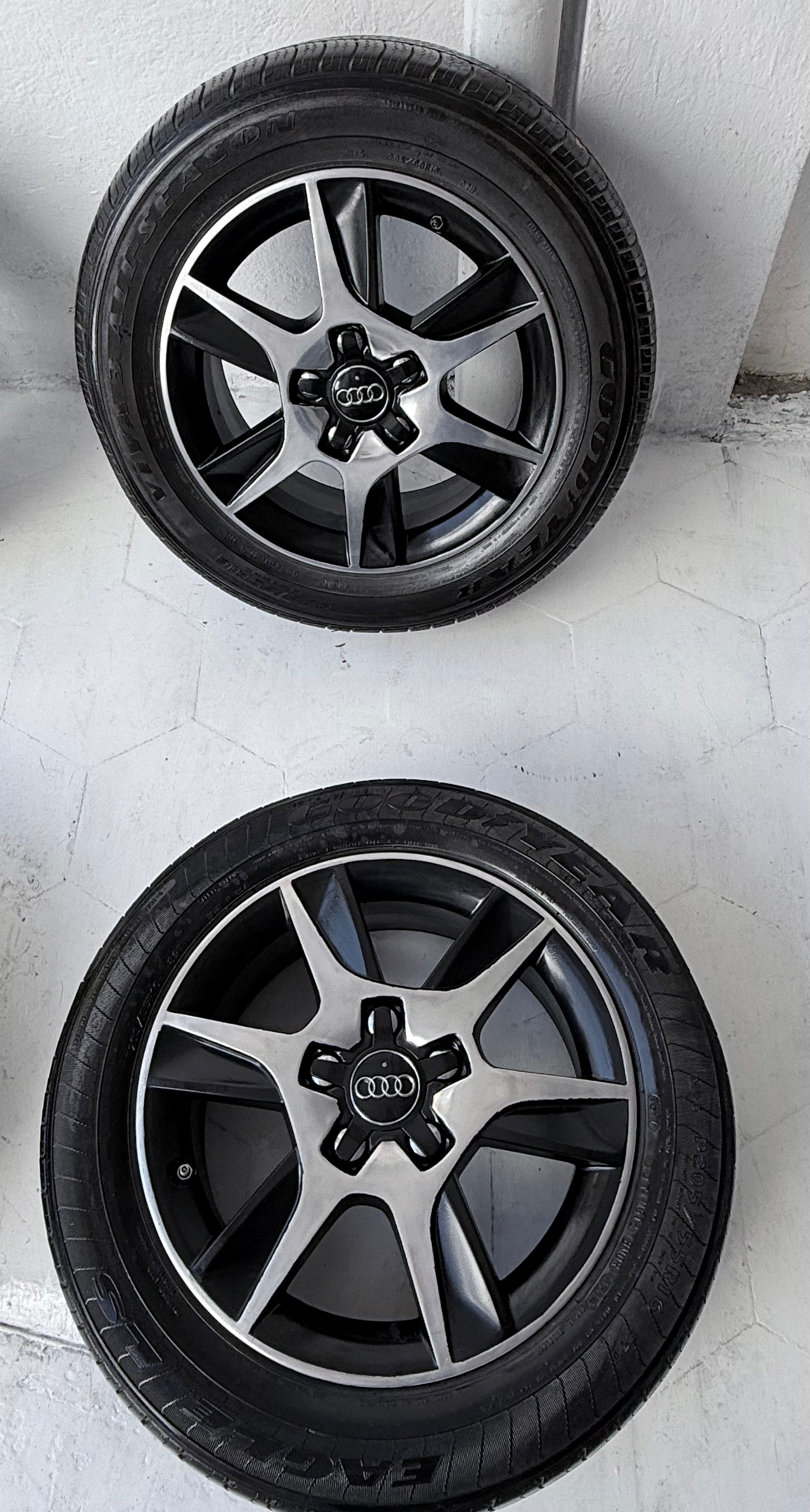 4 Rines con llantas 16” Audi A3 / Volkswagen Jetta MK7 y Bora – 5×112