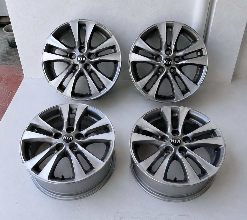 4 Rines 16” Kia Forte, Optima y Sportage – 5×114