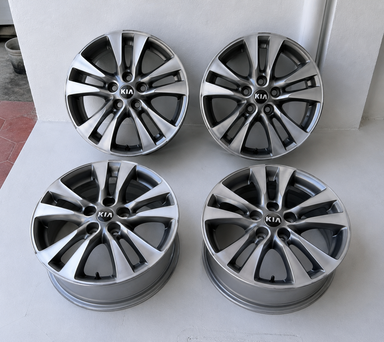 4 Rines 16” Kia Forte, Optima y Sportage – 5×114