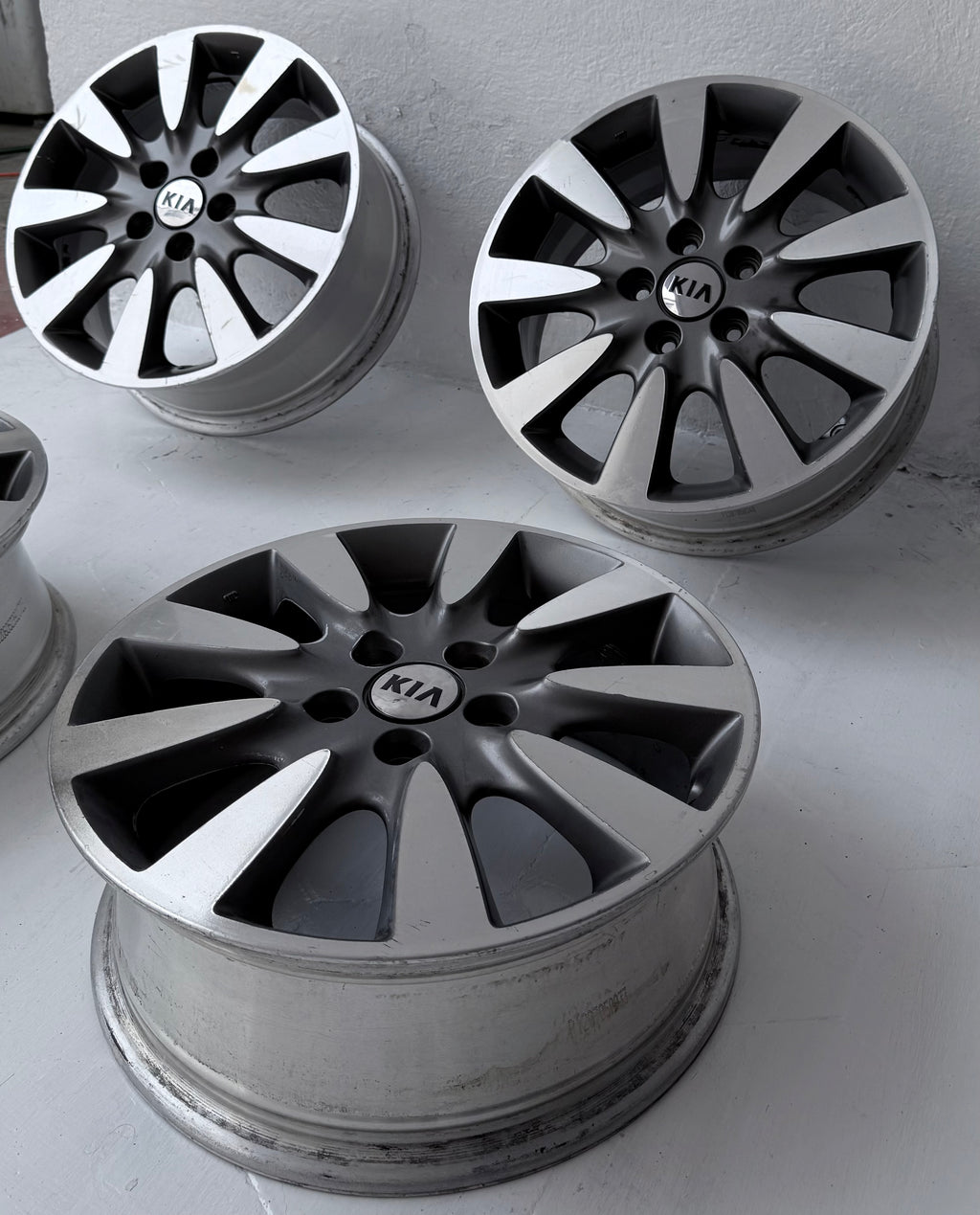 4 Rines 17” Kia Forte, Optima, Sportage y Hyundai Tucson, Creta, Elantra, Solesta – 5×114