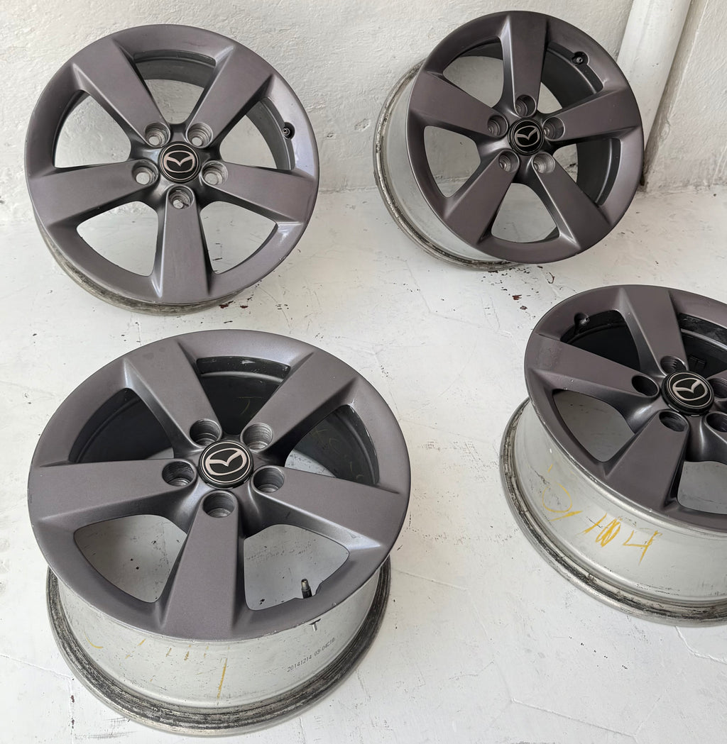 4 Rines 16” Mazda 3, Mazda 6, CX-3 y CX-5 – 5×114.3