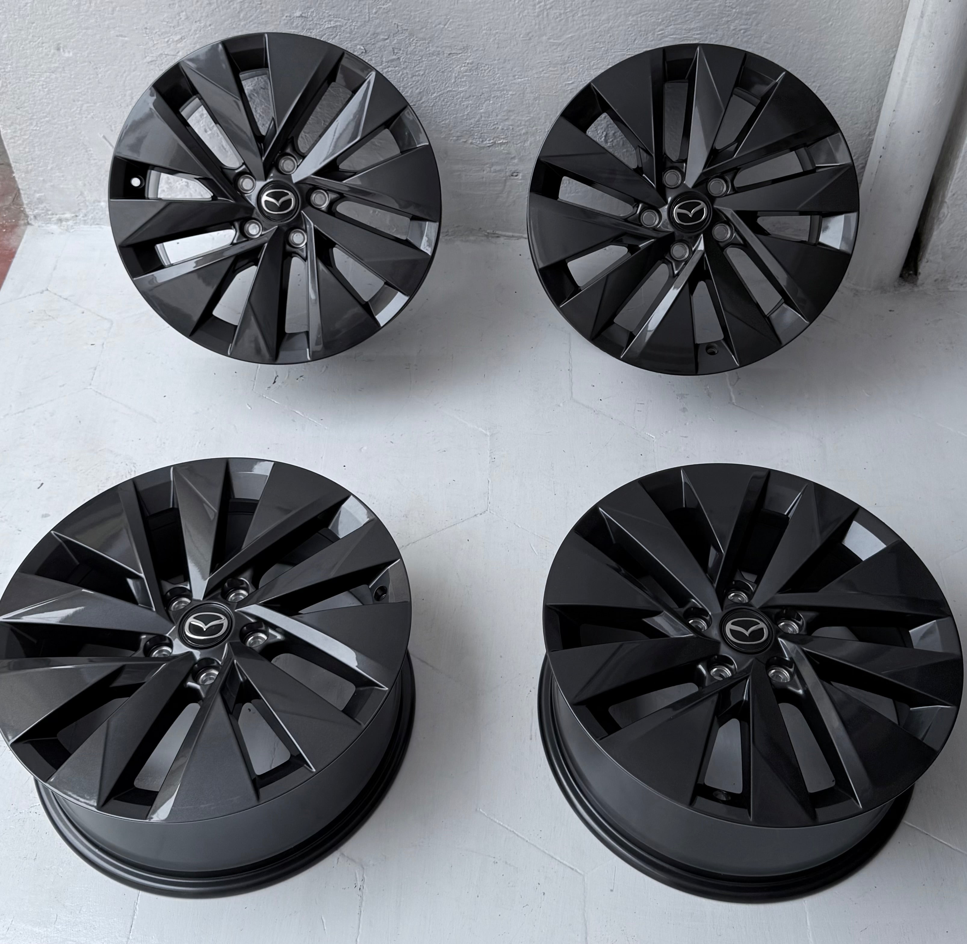 4 Rines 17” Mazda 3, Mazda 6, CX-3, CX-5 y CX-7 – 5×114