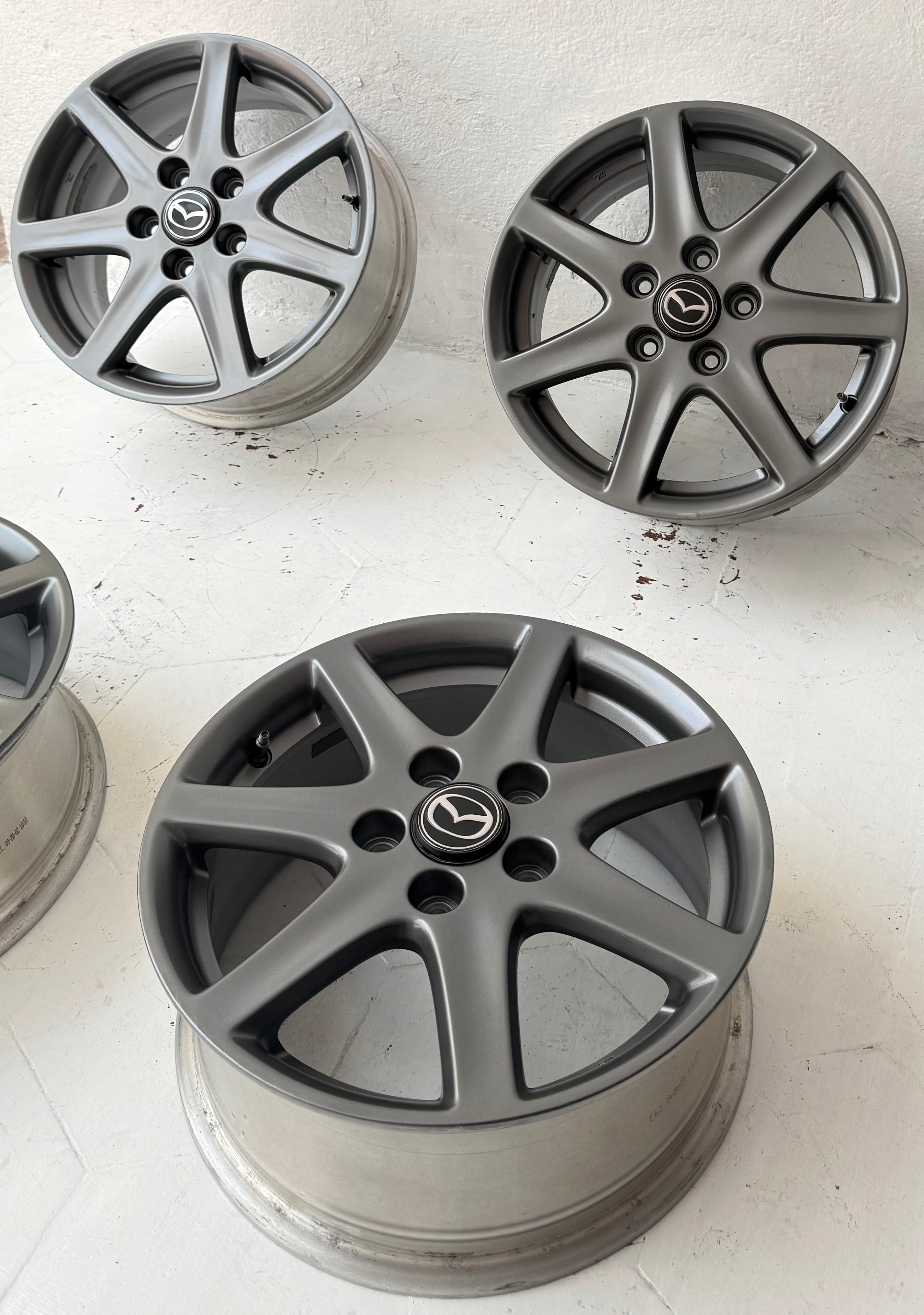 4 Rines 16” Mazda 3, Mazda 6, CX-3 y CX-5 – 5×114
