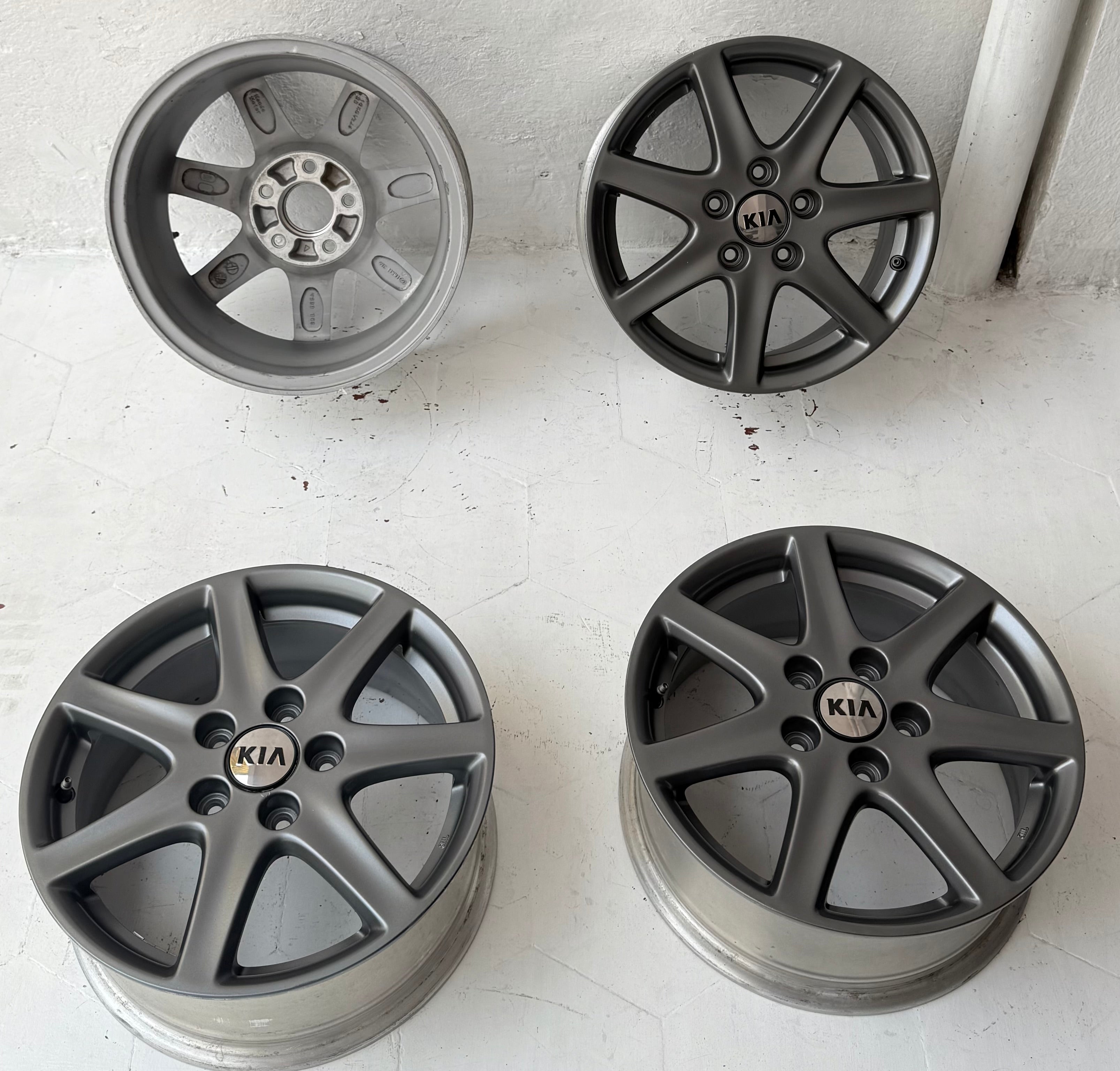 4 Rines 16” Kia Forte, Optima y Sportage – 5×114
