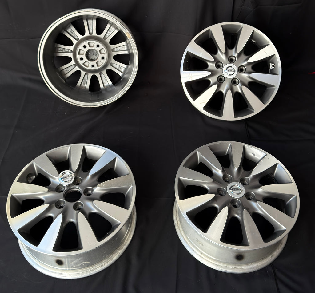 4 Rines 17” Nissan Rogue, X-Trail, Altima, Sentra y Maxima – 5×114
