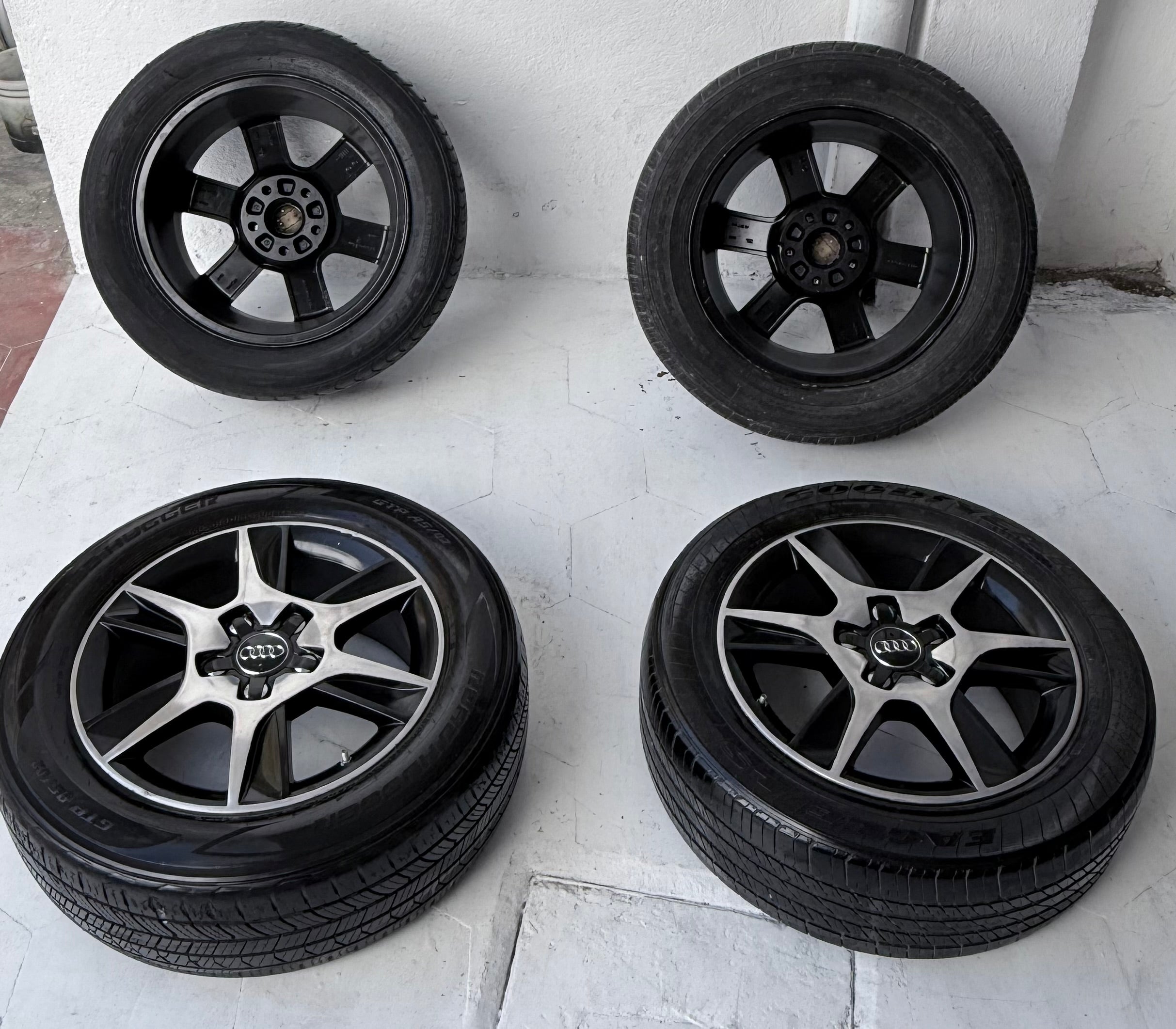 4 Rines con llantas 16” Audi A3 / Volkswagen Jetta MK7 y Bora – 5×112