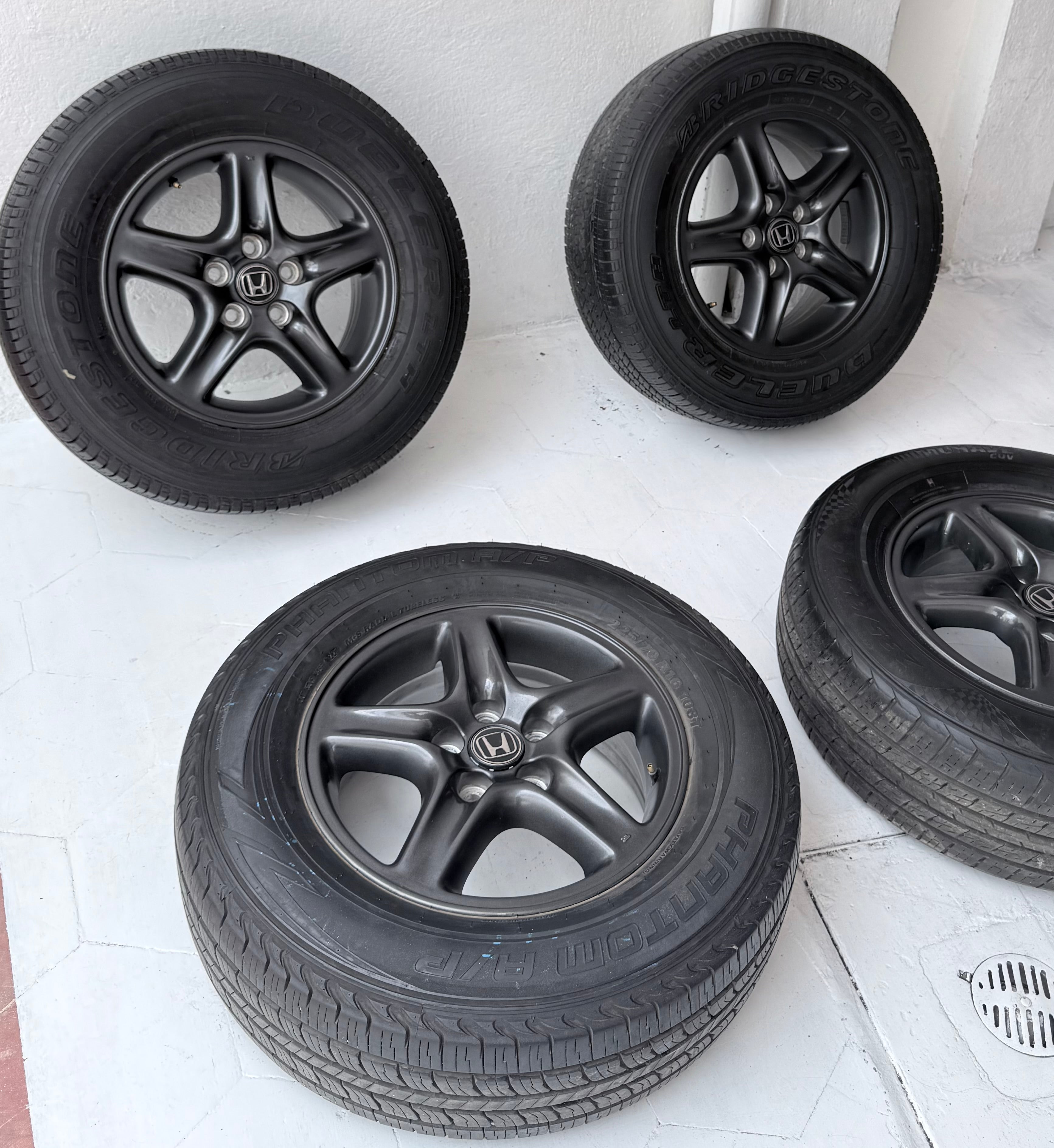 4 Rines con llantas 16” Honda CR-V, HR-V y Civic – 5×114