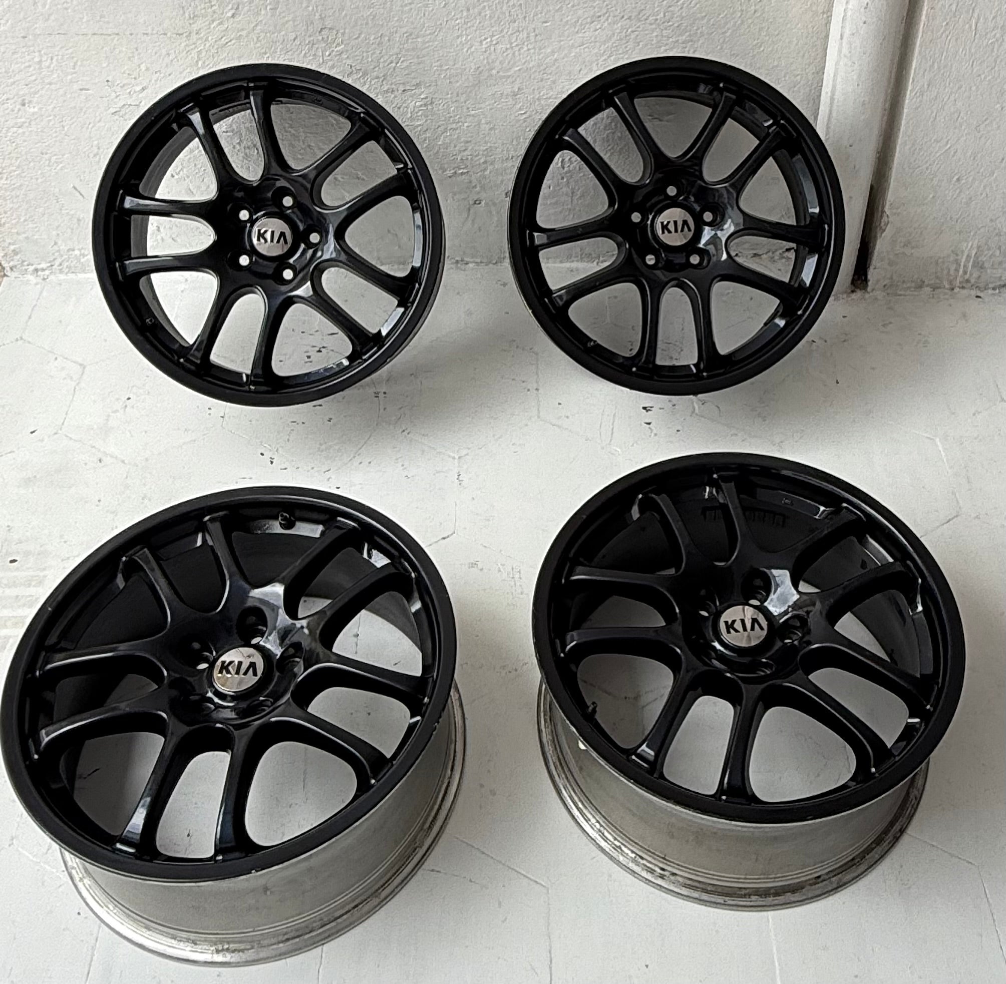 4 Rines 18” Kia Forte, Optima, K5, Sportage y Sorento – 5×114