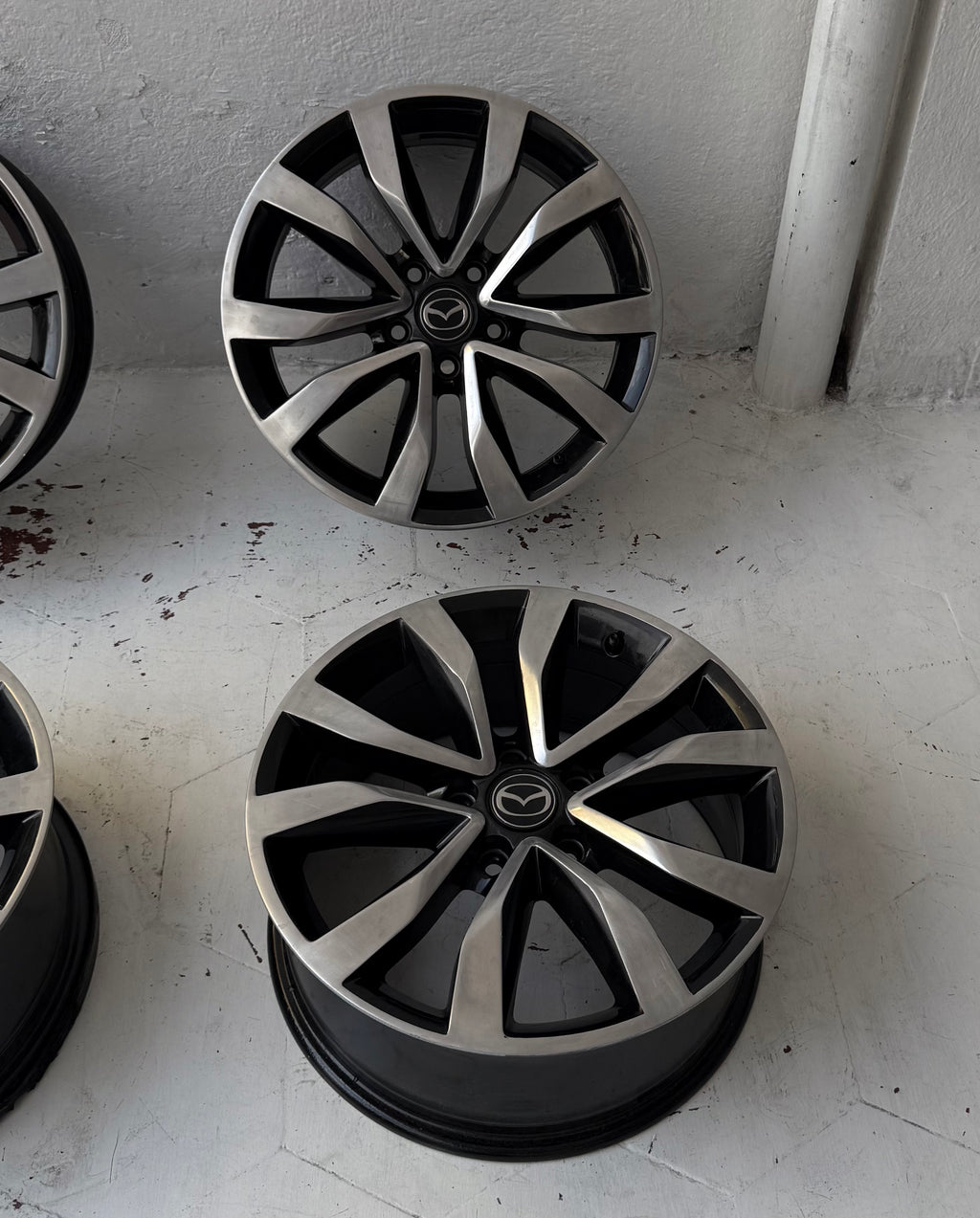 4 Rines 17” Mazda – 5×114
