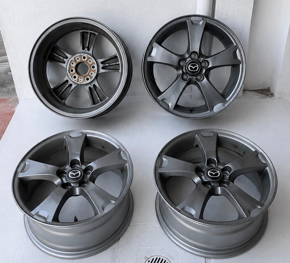4 Rines 17” Mazda 3, Mazda 6, CX-3, CX-5 y CX-7 – 5×114