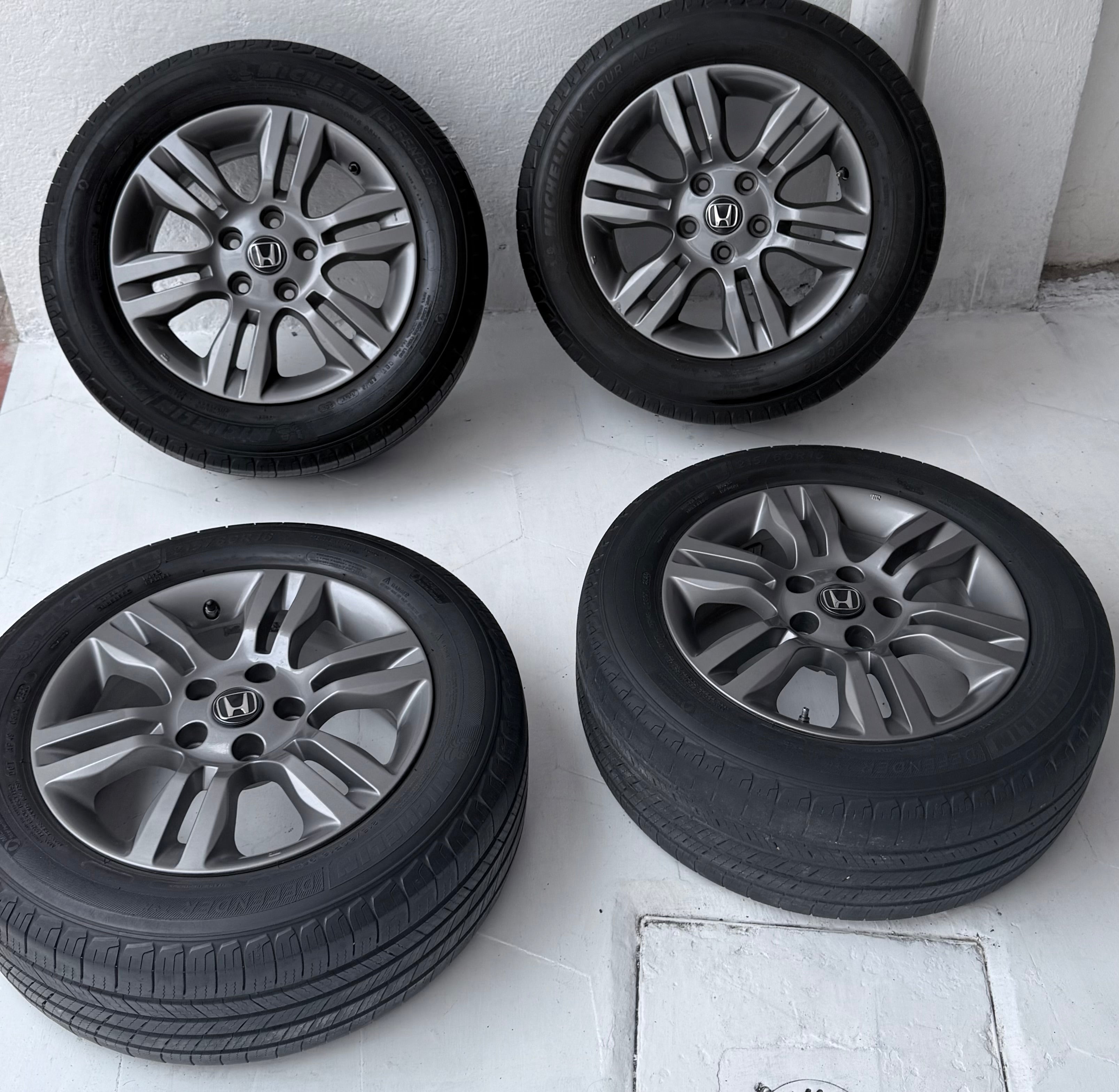 4 Rines con llantas 16” Honda CR-V, HR-V, Civic y Accord – 5×114