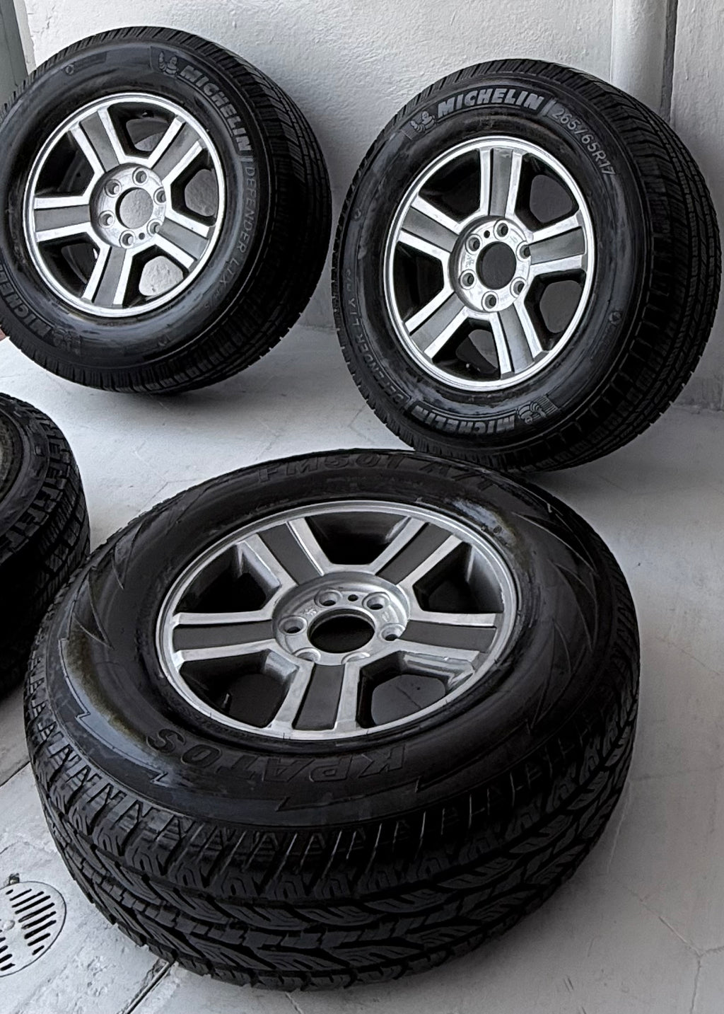 4 Rines con llantas 17” Ford F-150 – 6×135
