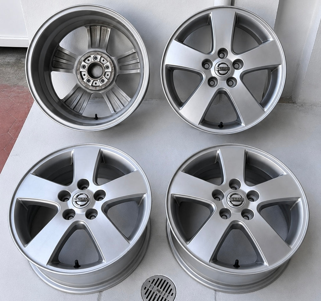 4 Rines 16” Nissan Sentra, X-Trail, Rogue, Altima y Juke – 5×114