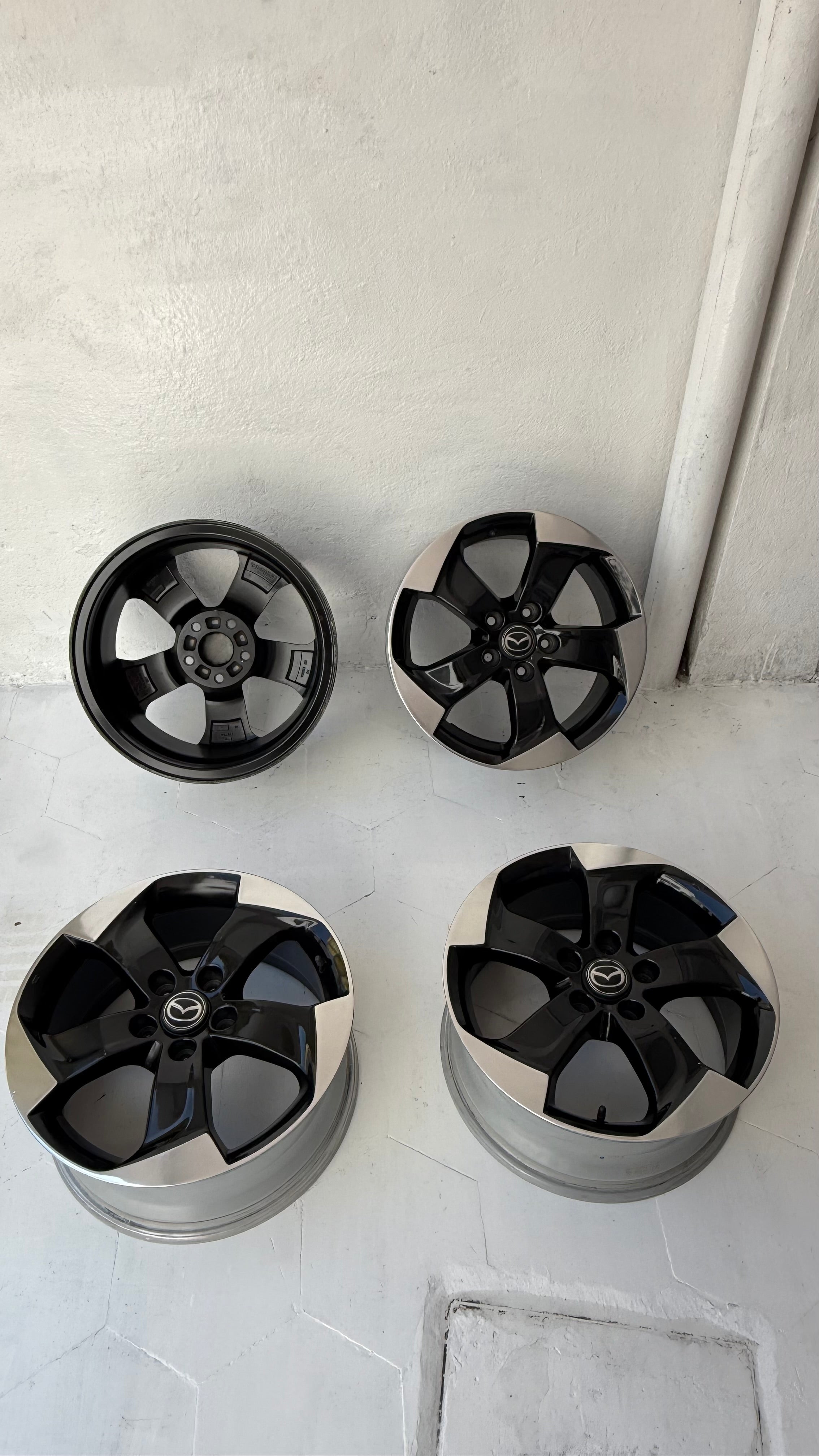 4 Rines 17” Mazda 3, Mazda 6, CX-3, CX-5 y CX-7 Originales Seminuevos 5x114