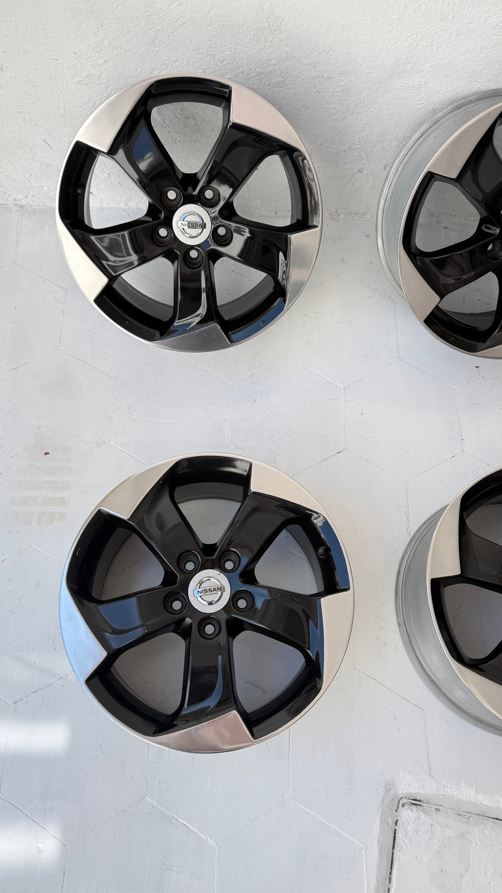 4 Rines 17” Nissan Sentra, Altima y X-Trail Originales Seminuevos 5x114