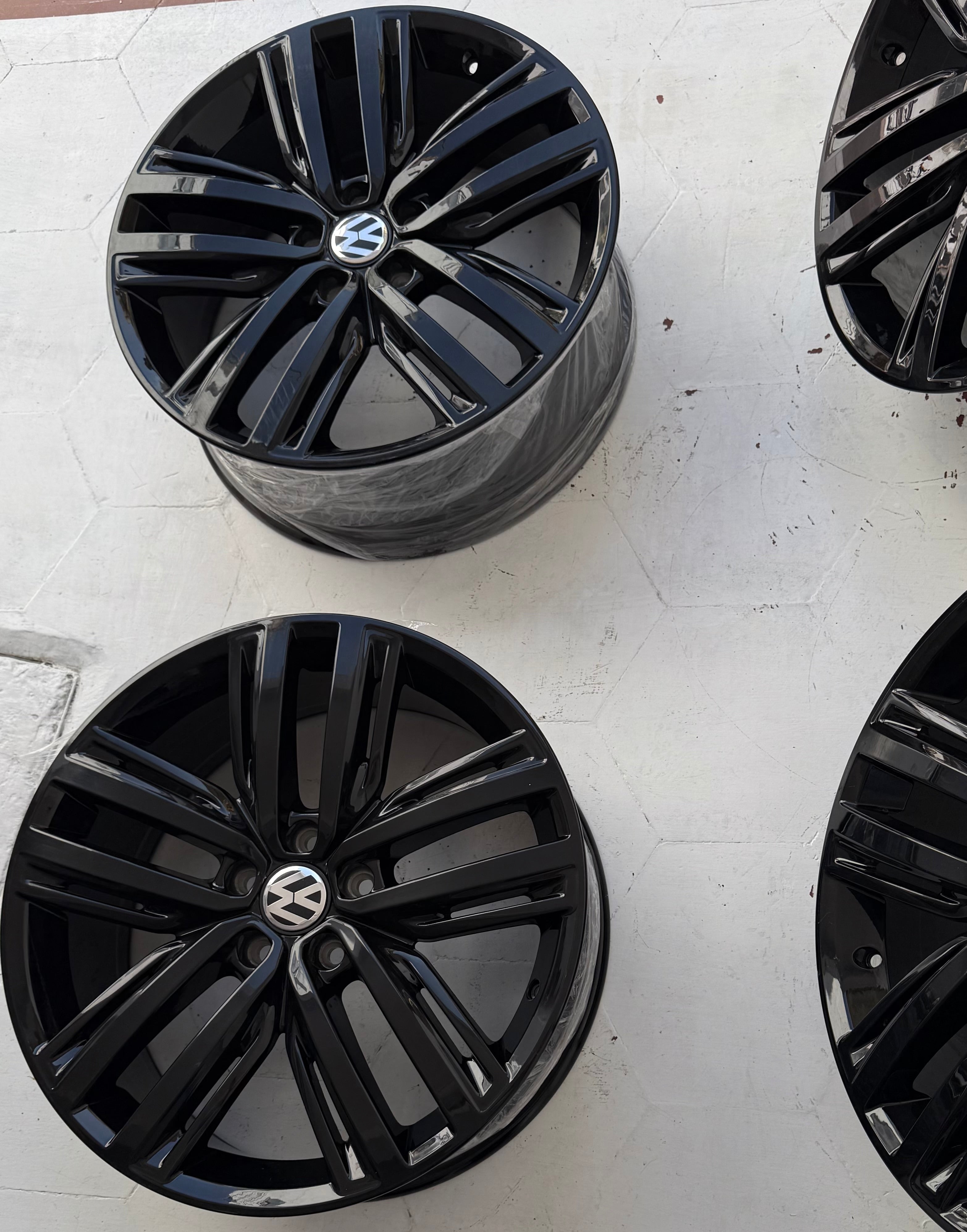 4 Rines Nuevos 19” Volkswagen Tiguan, Taos, Jetta MK7 y Jetta MK6 5X114
