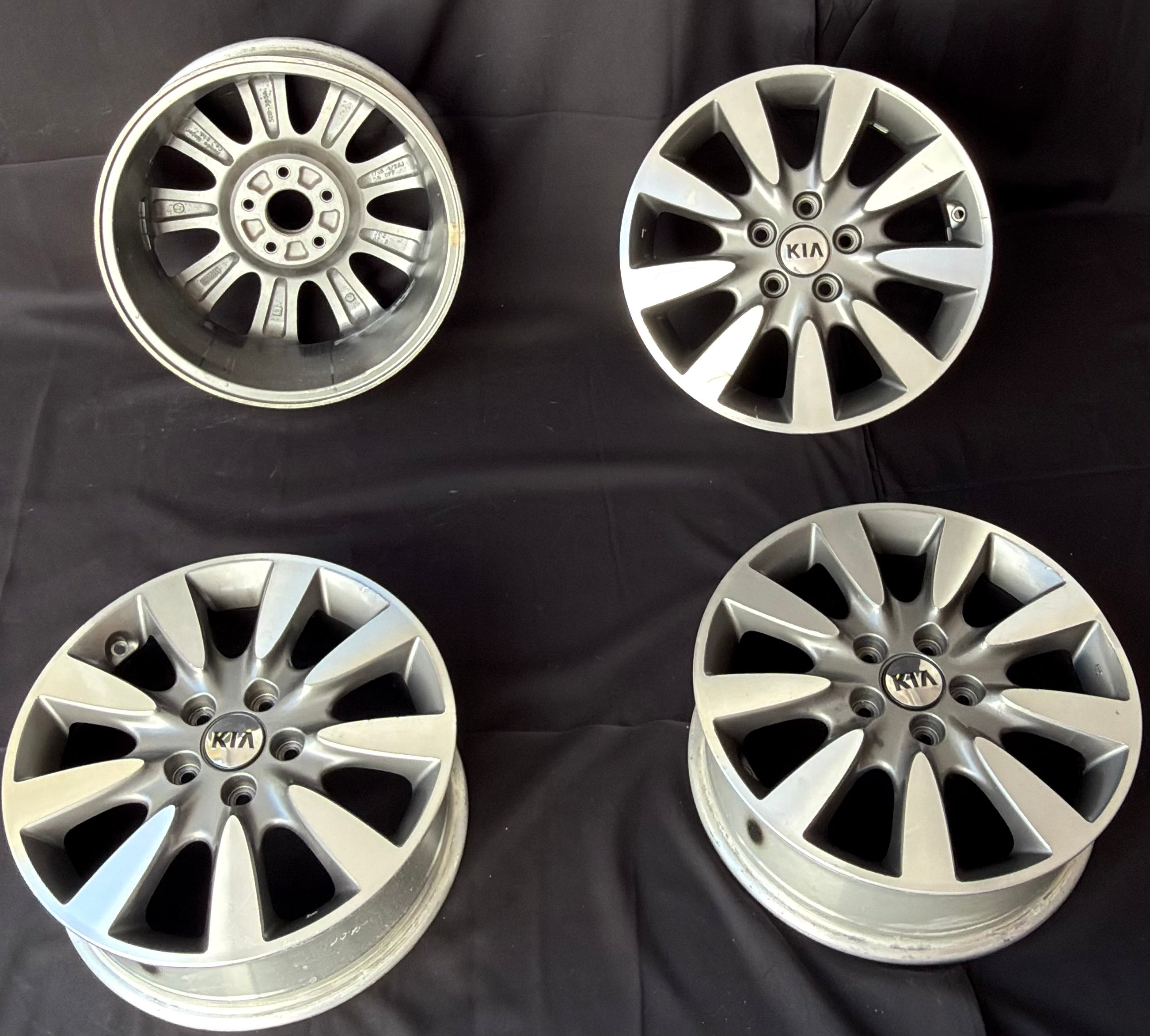 4 Rines 17” Kia Forte y Optima – 5×114